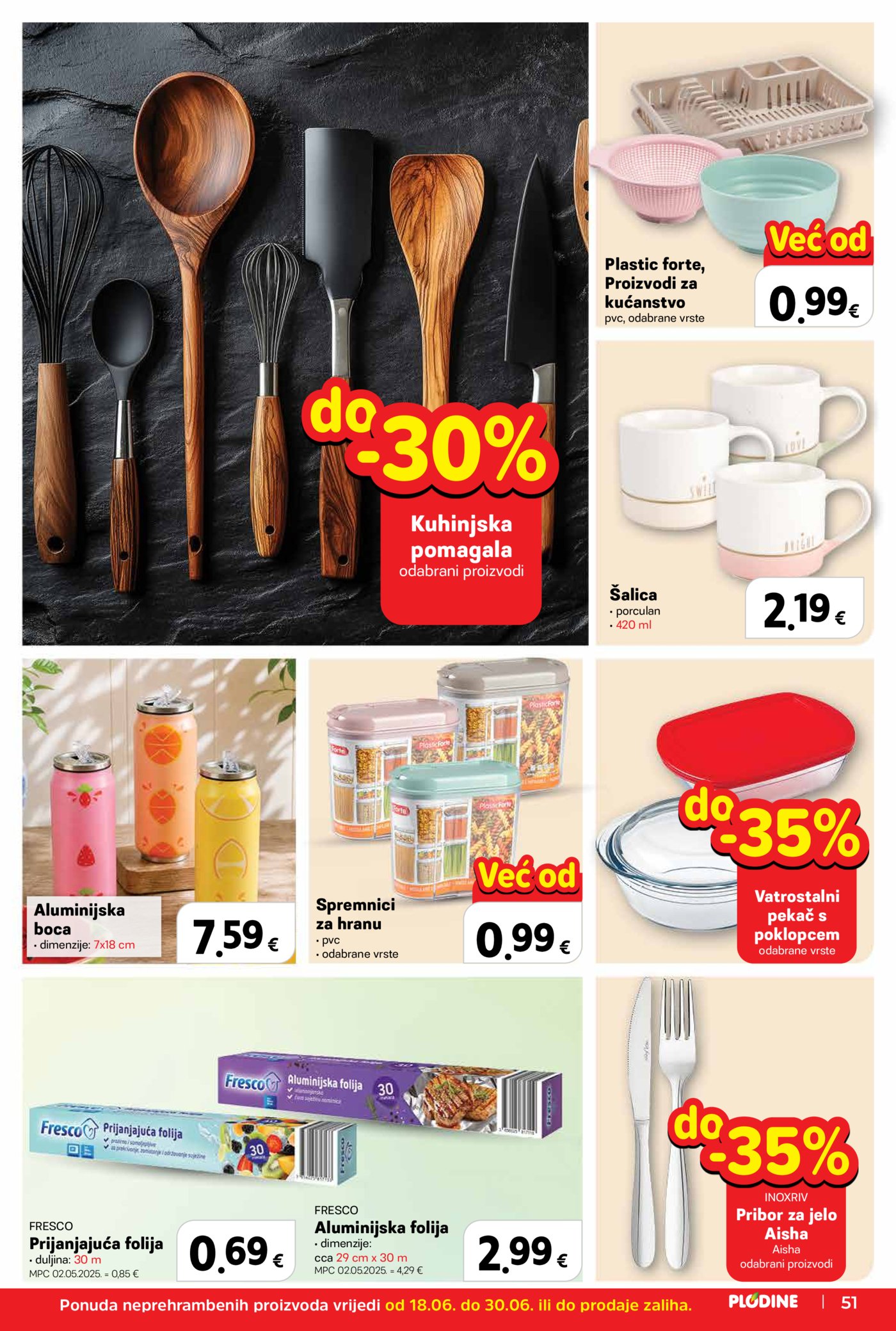 Plodine katalog Akcija 18.06. - 23.06.2026. Knin