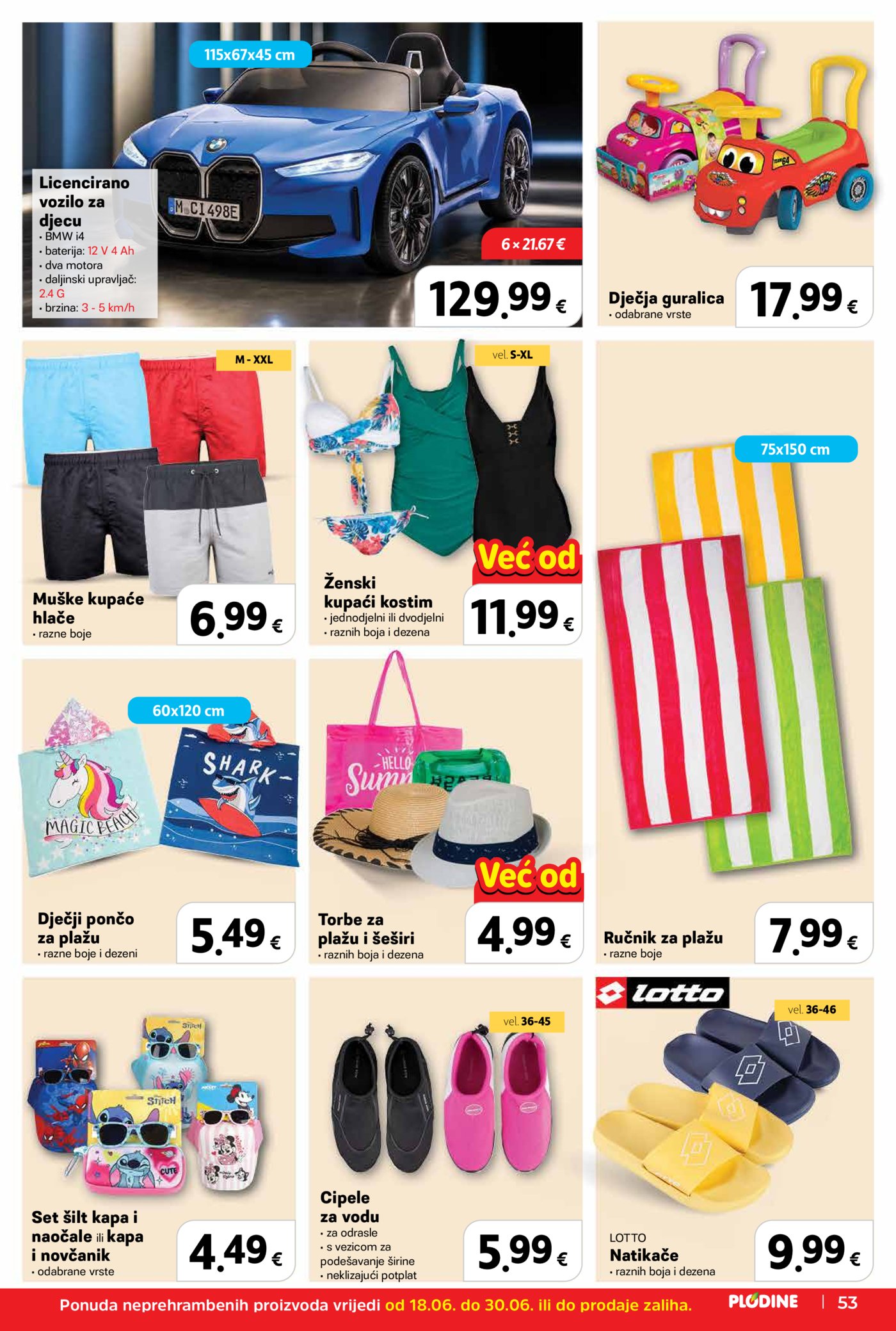 Plodine katalog Akcija 18.06. - 23.06.2026. Knin