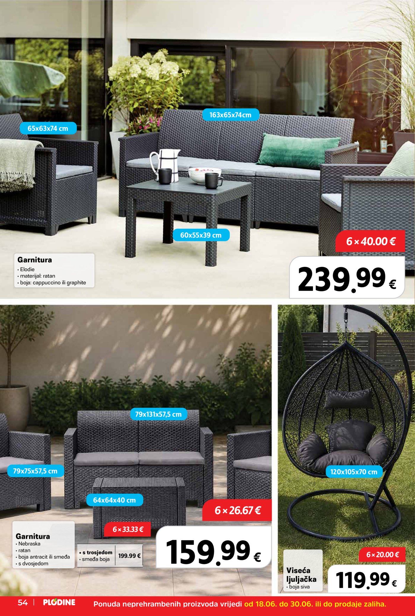 Plodine katalog Akcija 18.06. - 23.06.2026. Knin