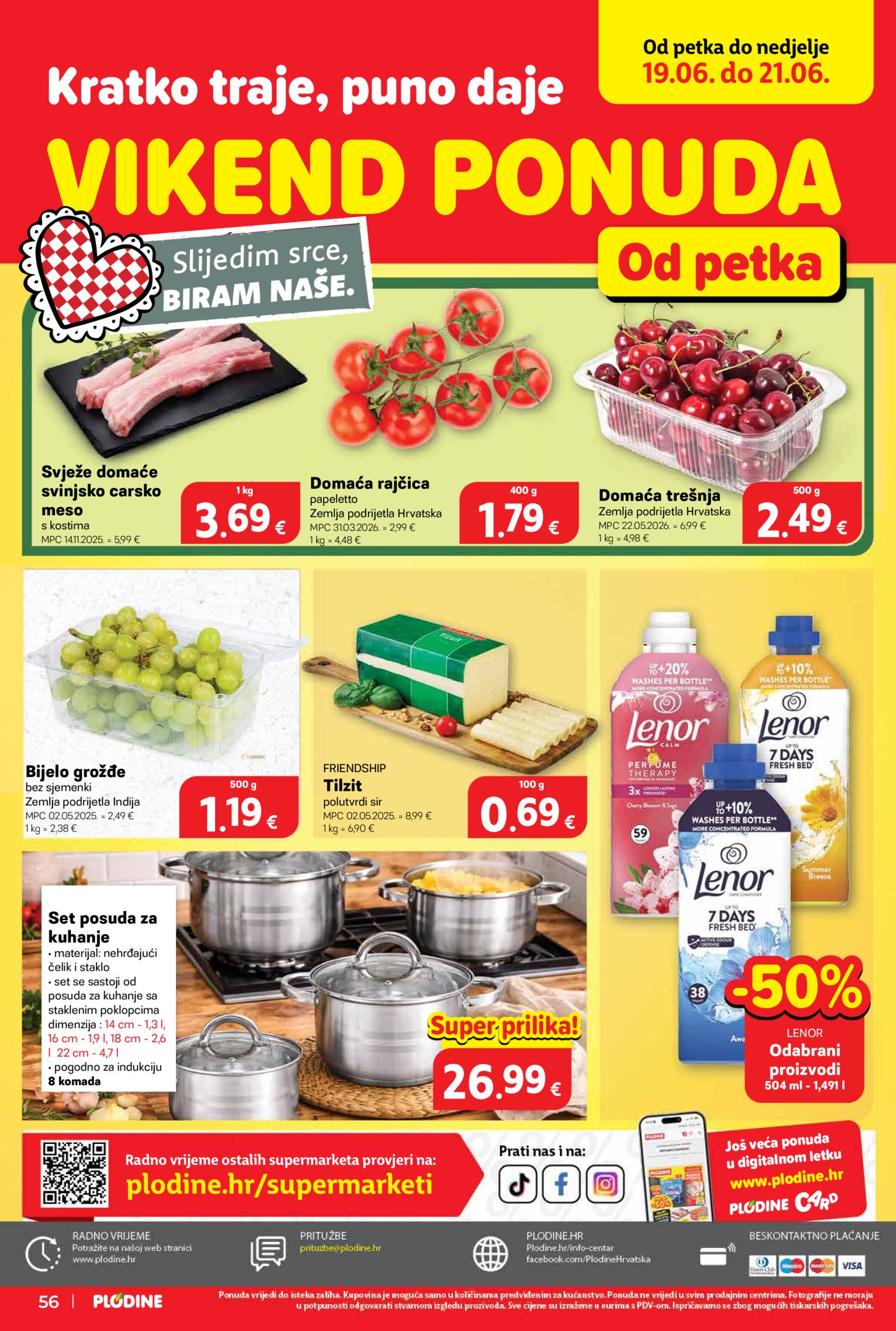 Plodine katalog Akcija 18.06. - 23.06.2026. Knin