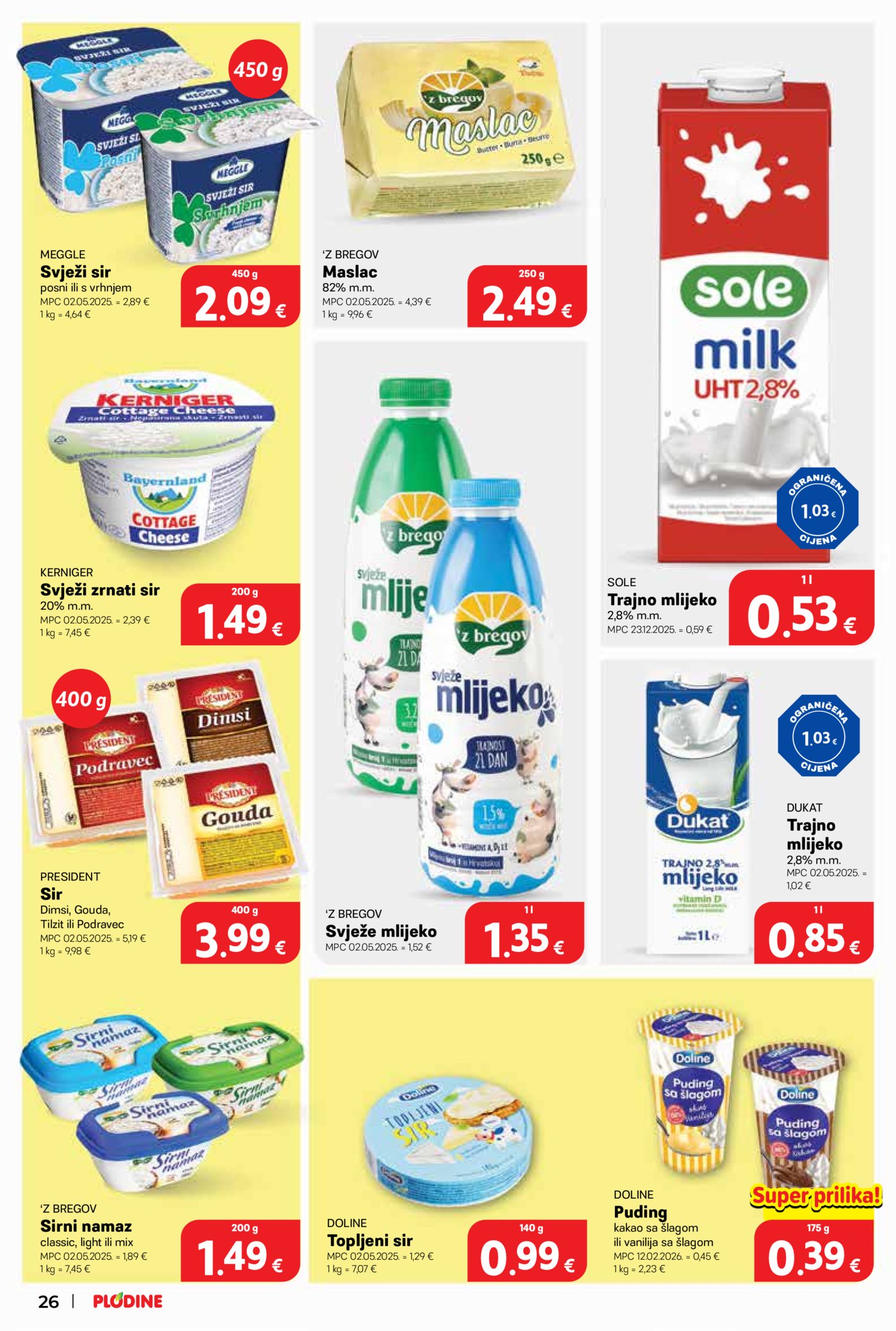 Plodine katalog Akcija 24.06. - 30.06.2026.
