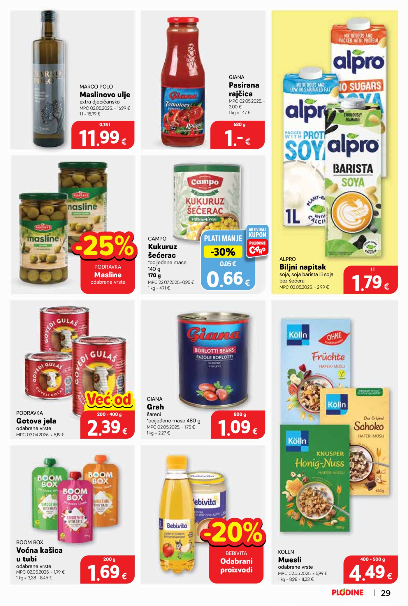Plodine katalog Akcija 24.06. - 30.06.2026.