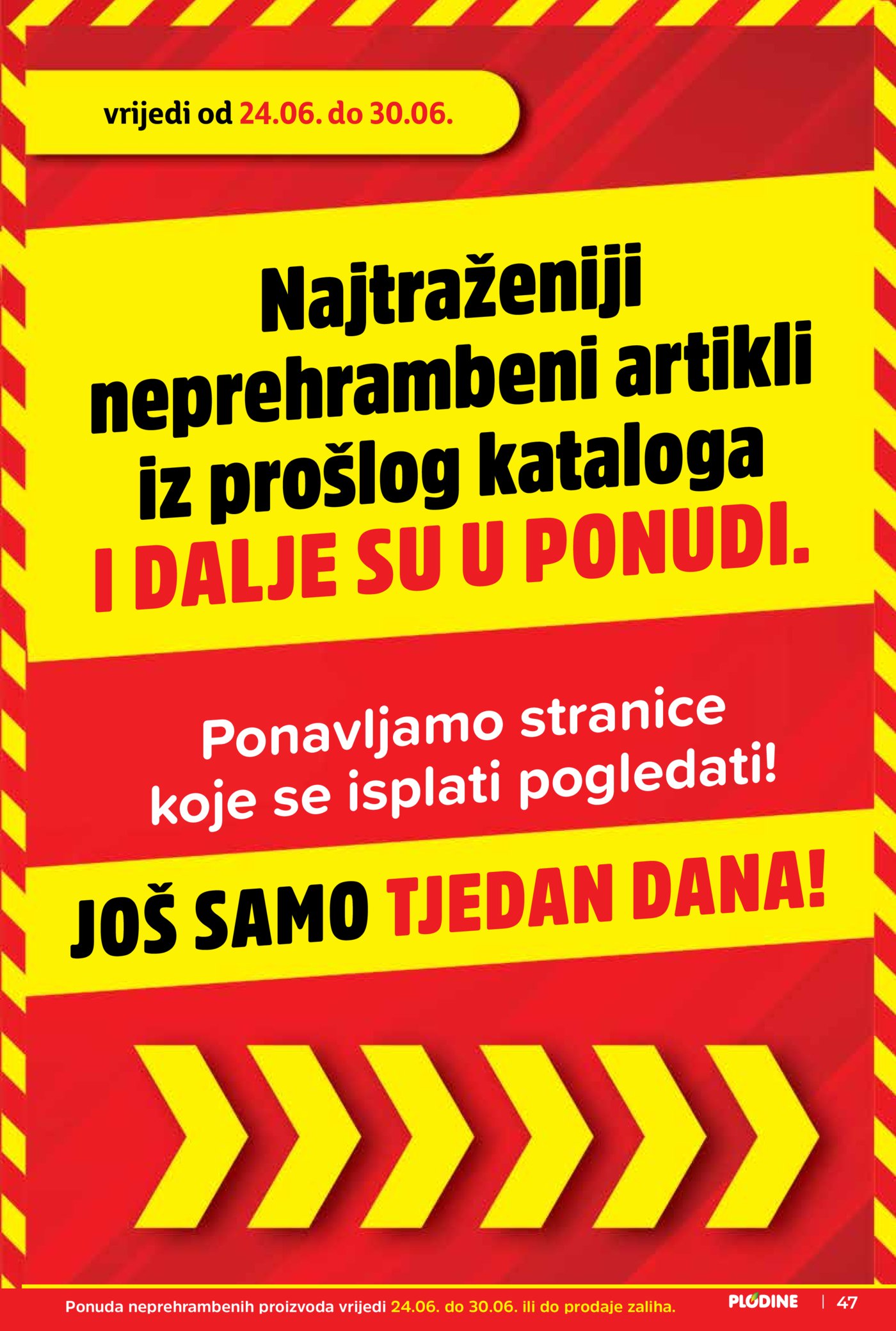Plodine katalog Akcija 24.06. - 30.06.2026.