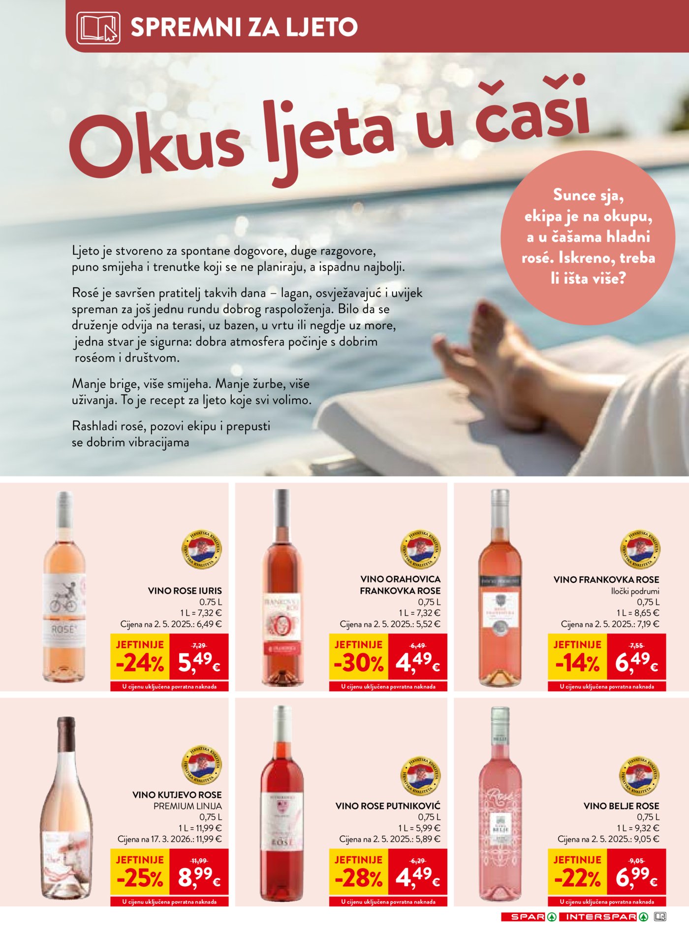 SPAR INTERSPAR katalog Akcija 01.07. - 07.07.2026.