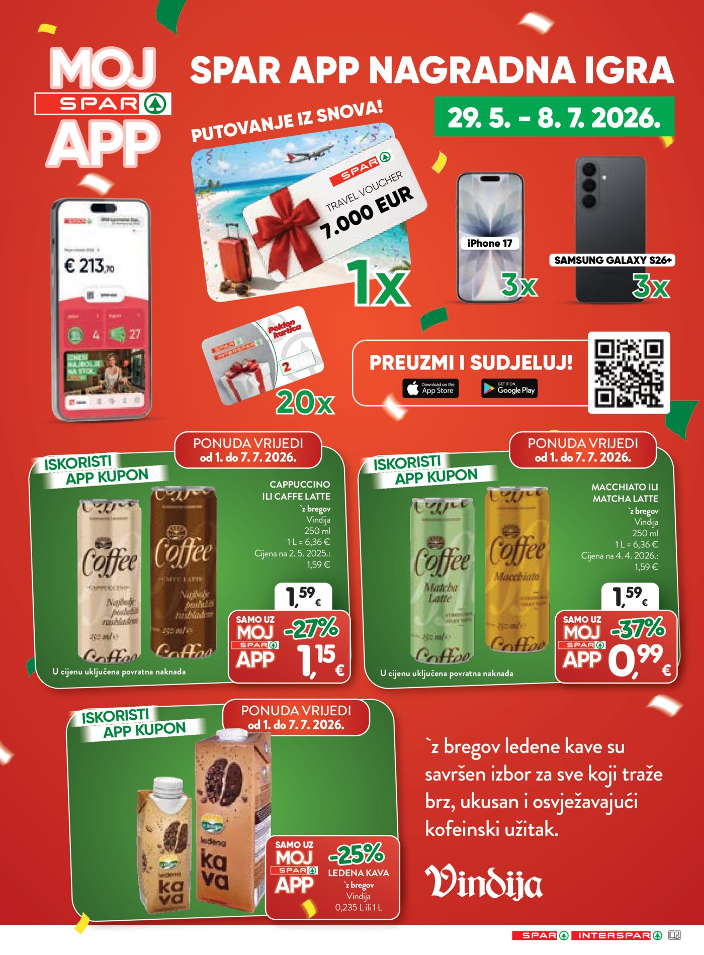 SPAR INTERSPAR katalog Akcija 01.07. - 07.07.2026.