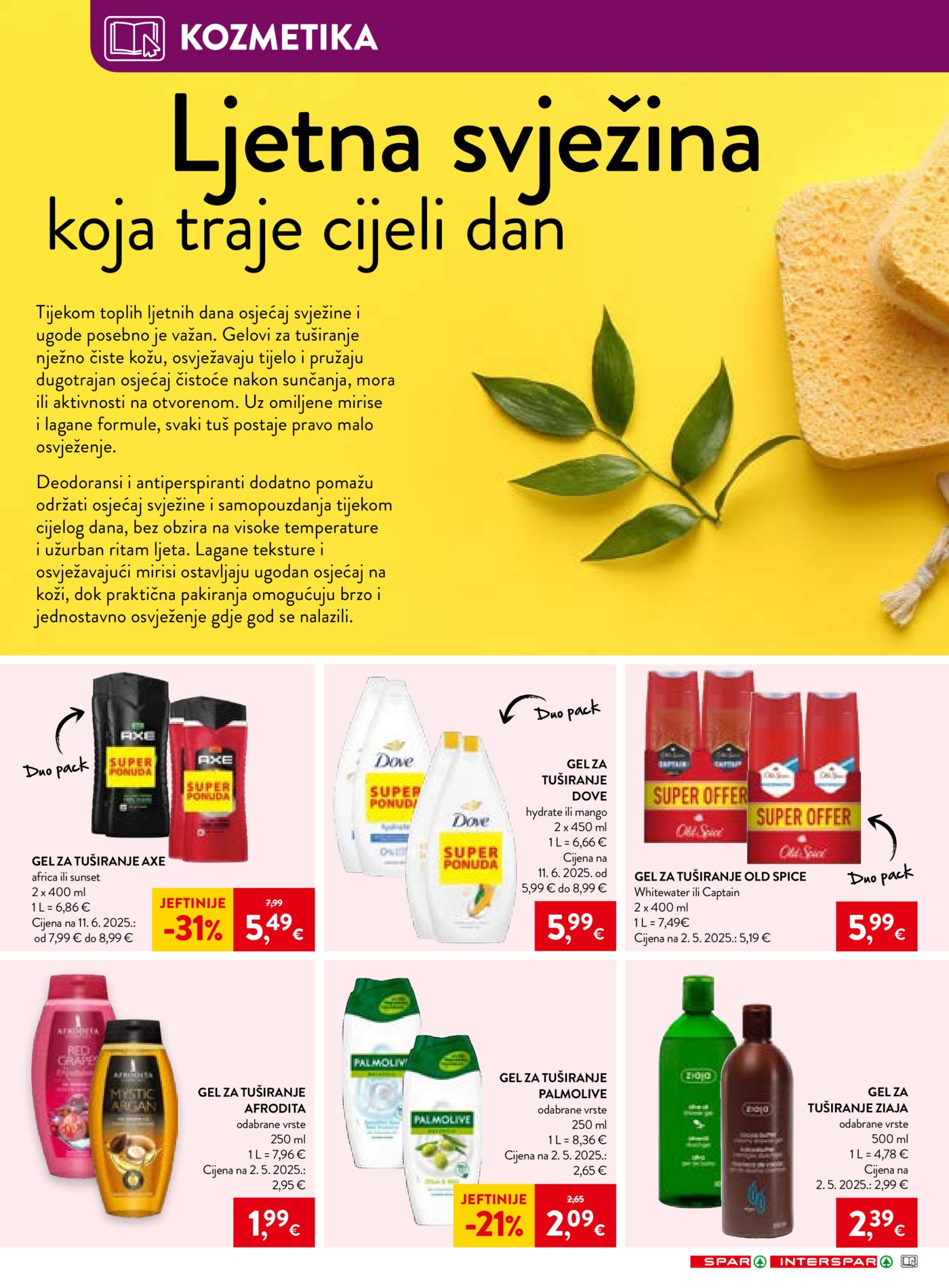 SPAR INTERSPAR katalog Akcija 01.07. - 07.07.2026.