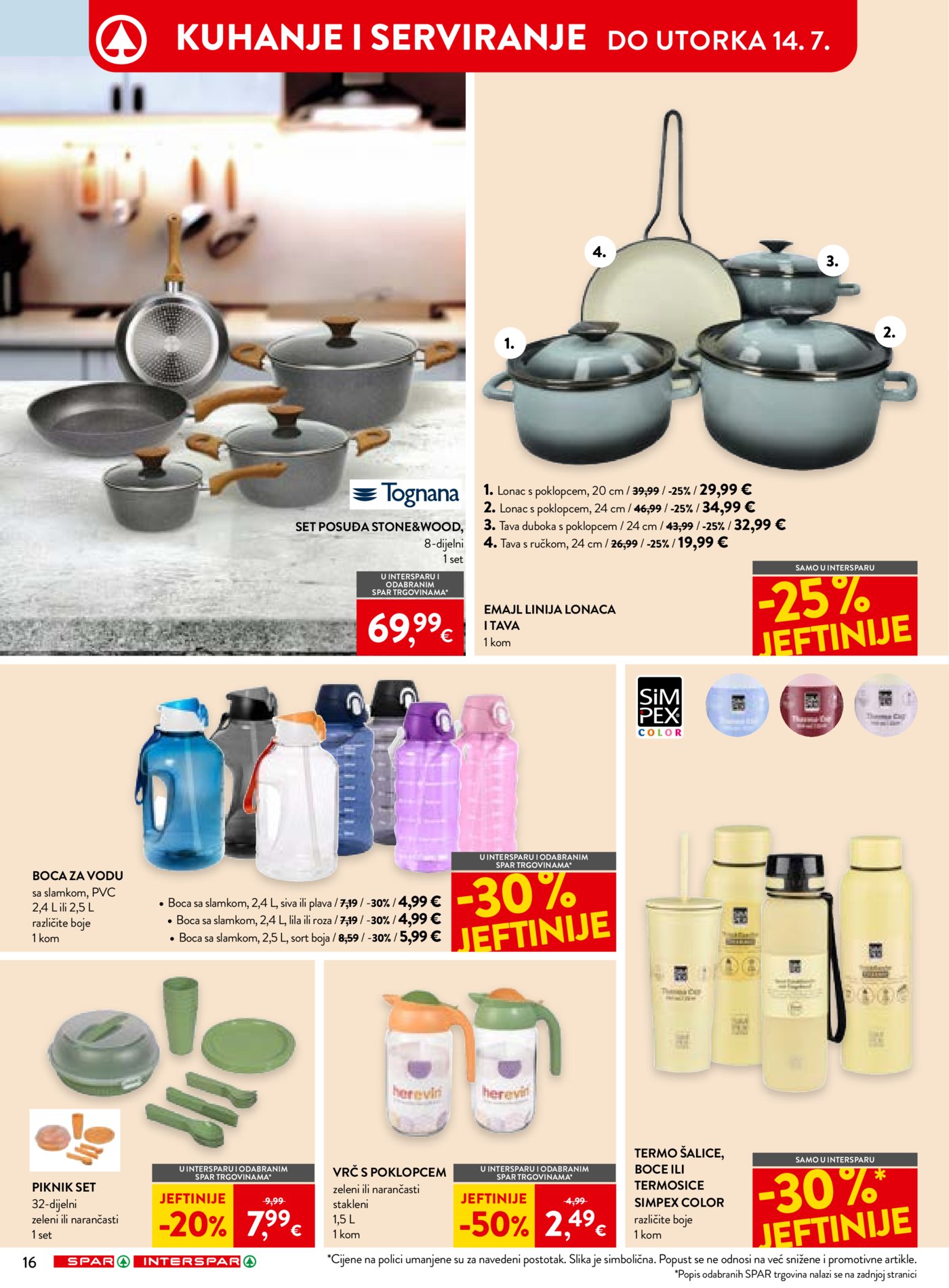 SPAR INTERSPAR katalog Akcija 01.07. - 07.07.2026.