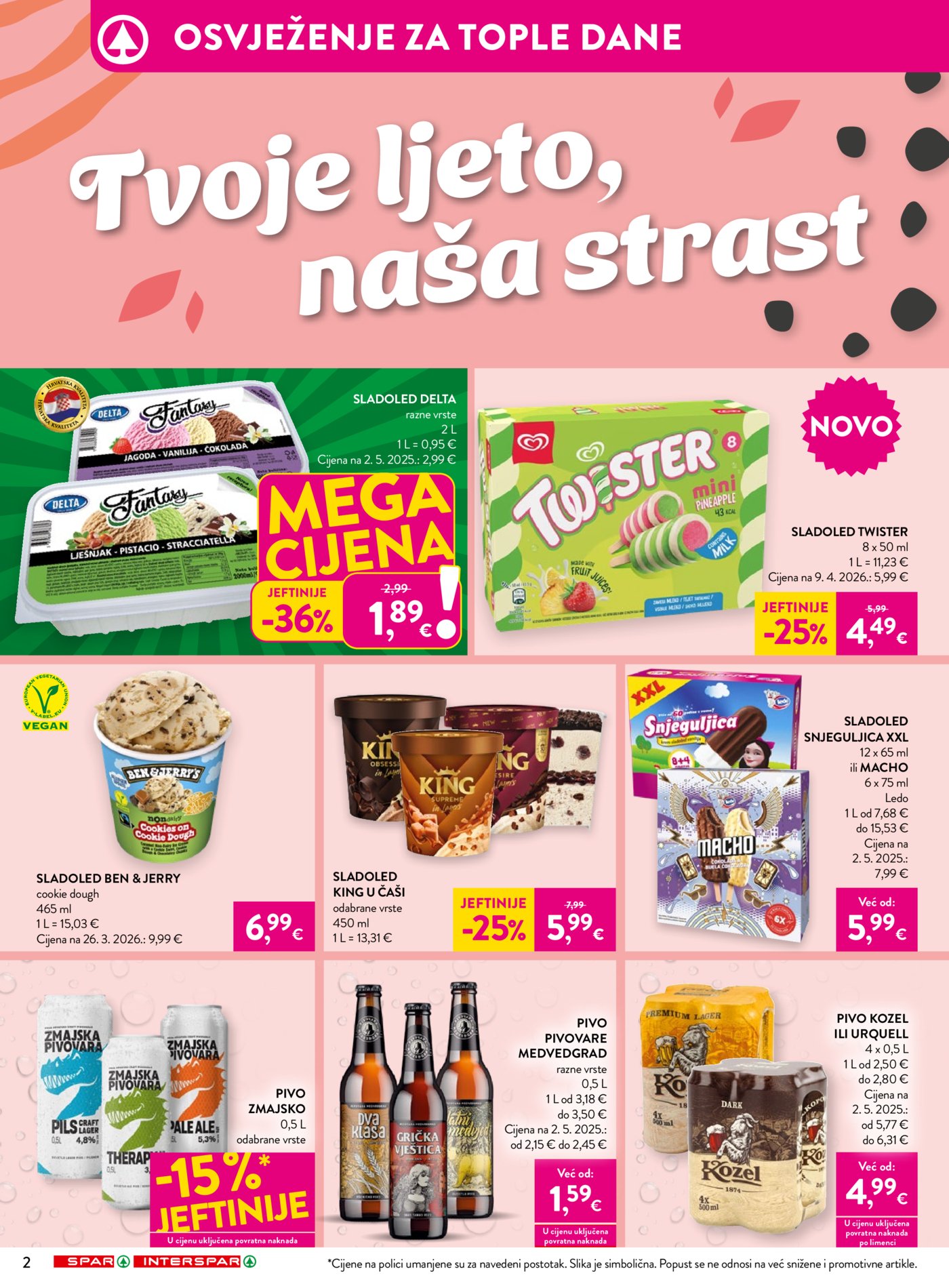 SPAR INTERSPAR katalog Akcija 17.06. - 23.06.2026.
