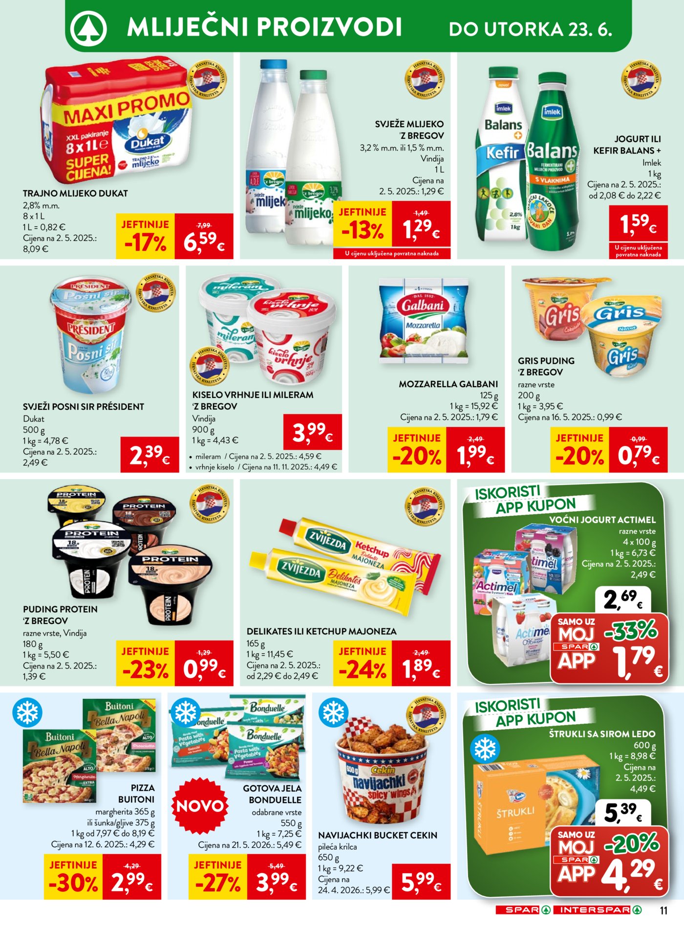 SPAR INTERSPAR katalog Akcija 17.06. - 23.06.2026.