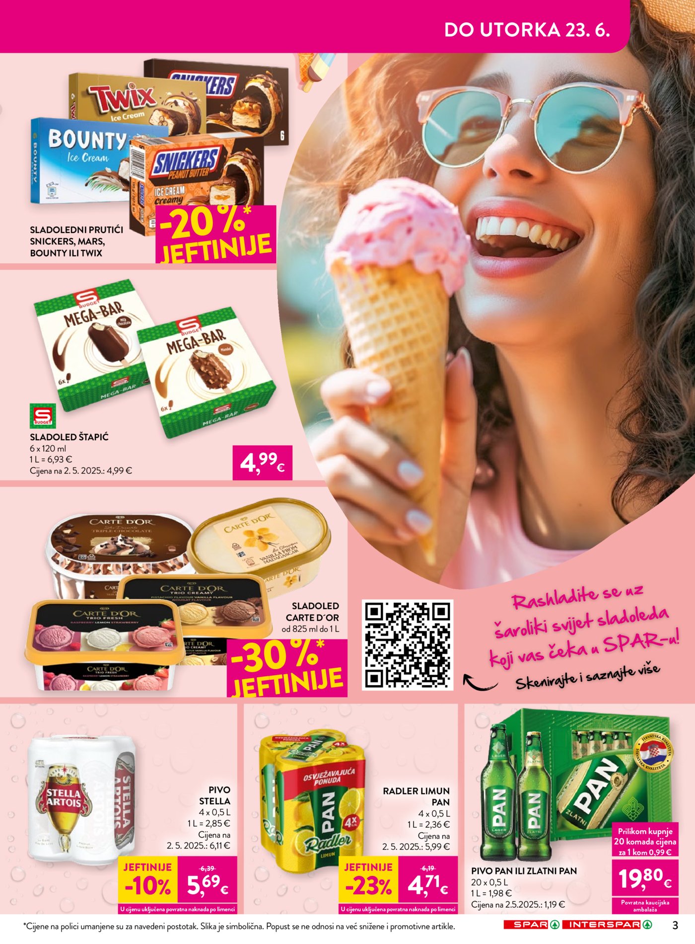 SPAR INTERSPAR katalog Akcija 17.06. - 23.06.2026.