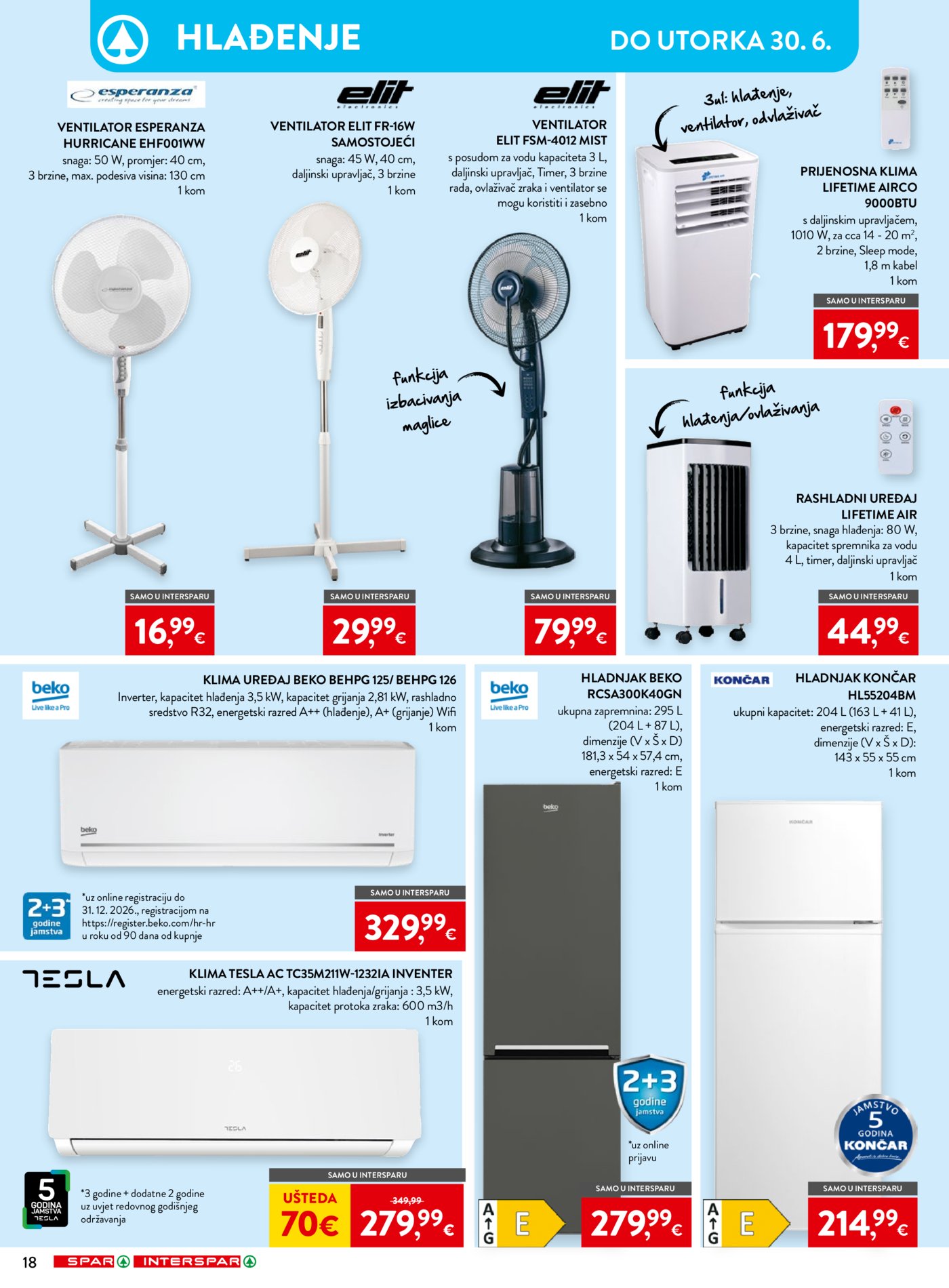 SPAR INTERSPAR katalog Akcija 17.06. - 23.06.2026.