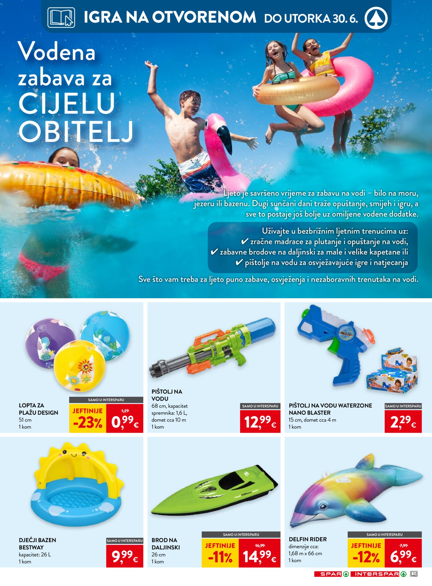 SPAR INTERSPAR katalog Akcija 17.06. - 23.06.2026.