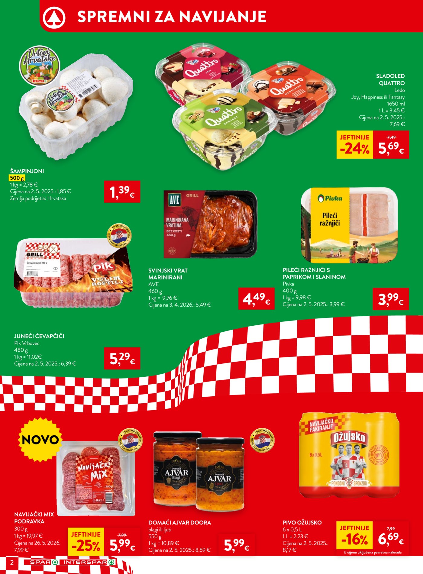 SPAR INTERSPAR katalog Akcija 24.06. - 30.06.2026.
