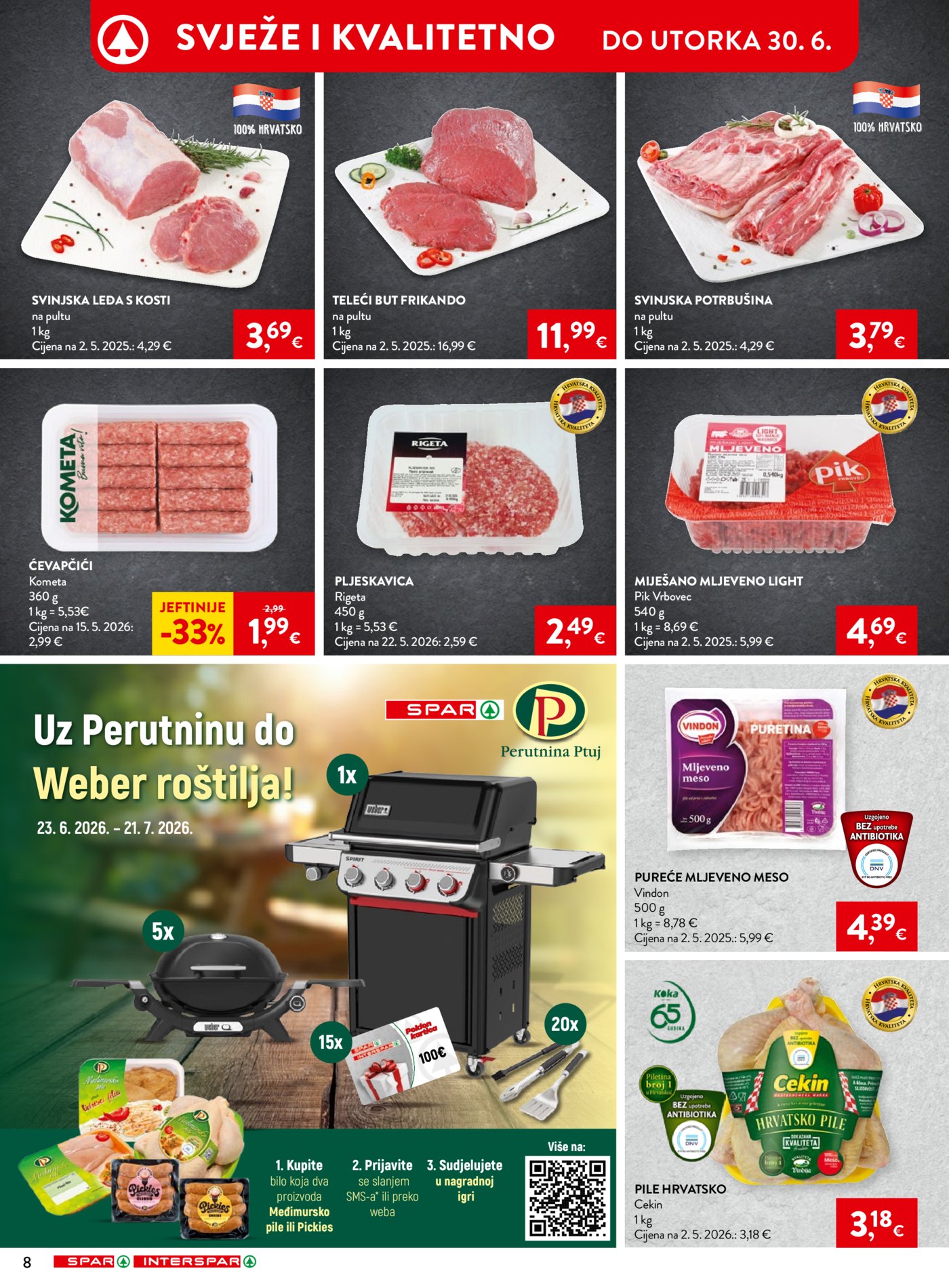 SPAR INTERSPAR katalog Akcija 24.06. - 30.06.2026.