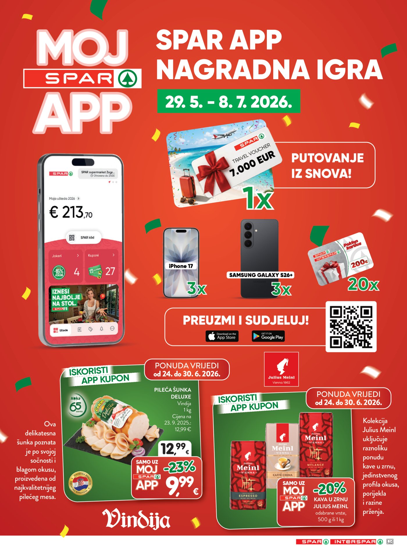 SPAR INTERSPAR katalog Akcija 24.06. - 30.06.2026.
