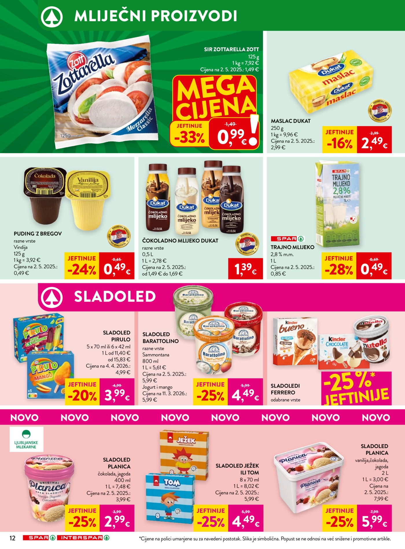 SPAR INTERSPAR katalog Akcija 24.06. - 30.06.2026.