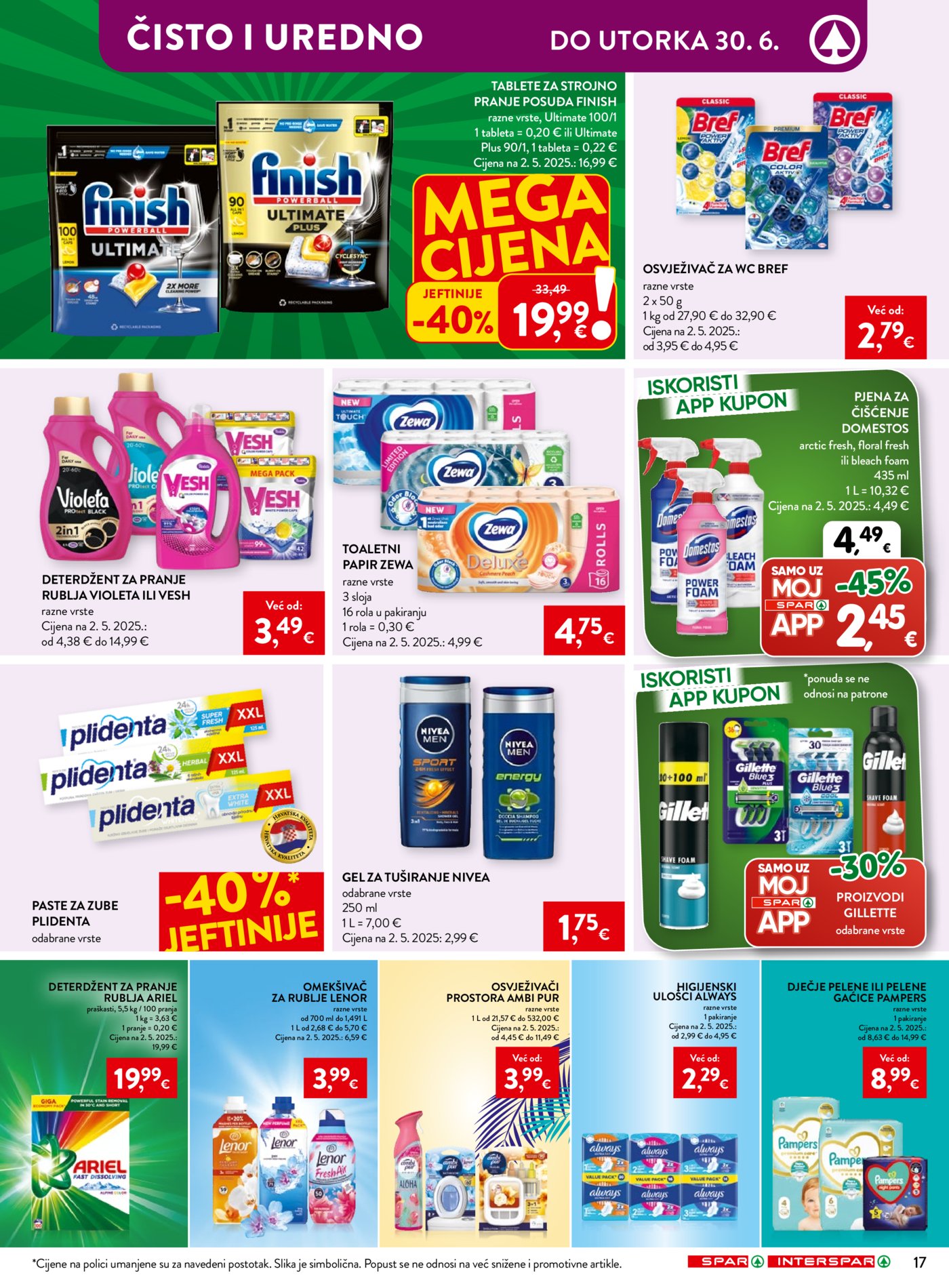 SPAR INTERSPAR katalog Akcija 24.06. - 30.06.2026.