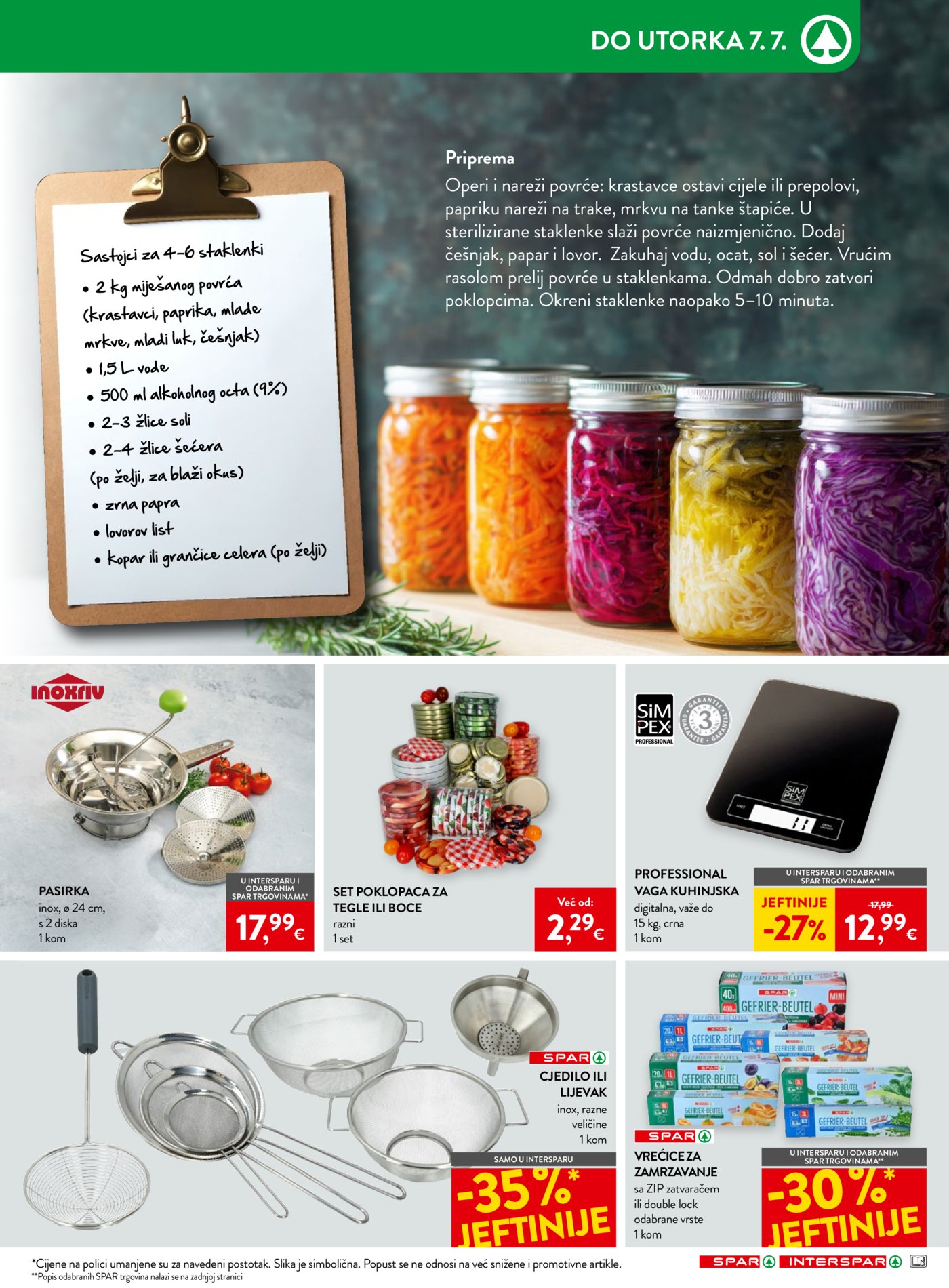 SPAR INTERSPAR katalog Akcija 24.06. - 30.06.2026.