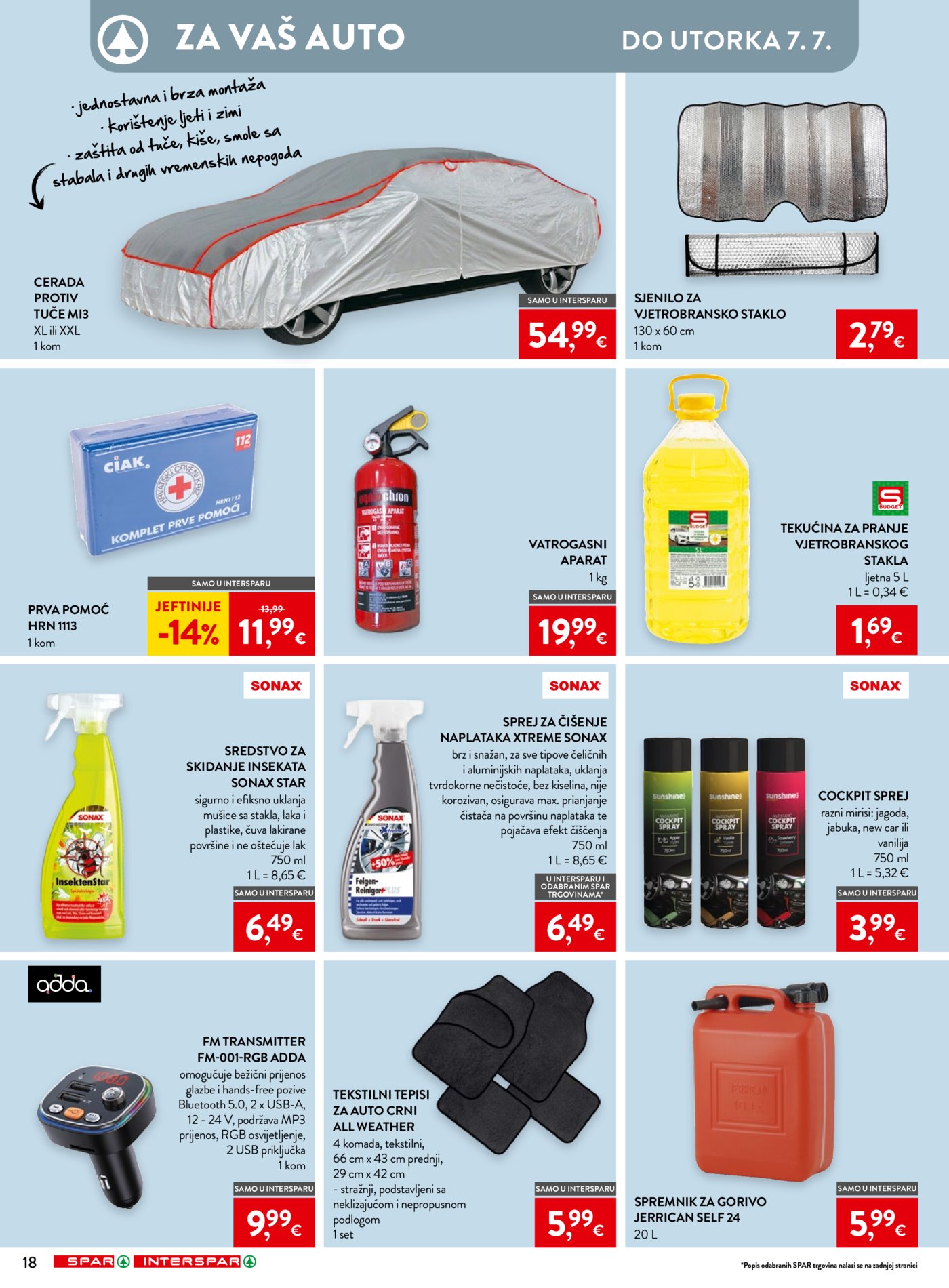 SPAR INTERSPAR katalog Akcija 24.06. - 30.06.2026.