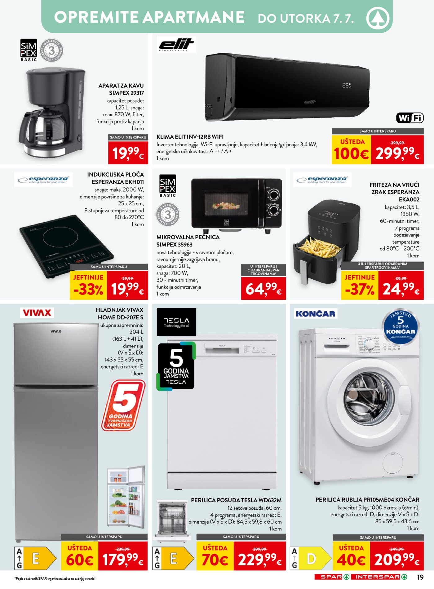 SPAR INTERSPAR katalog Akcija 24.06. - 30.06.2026.