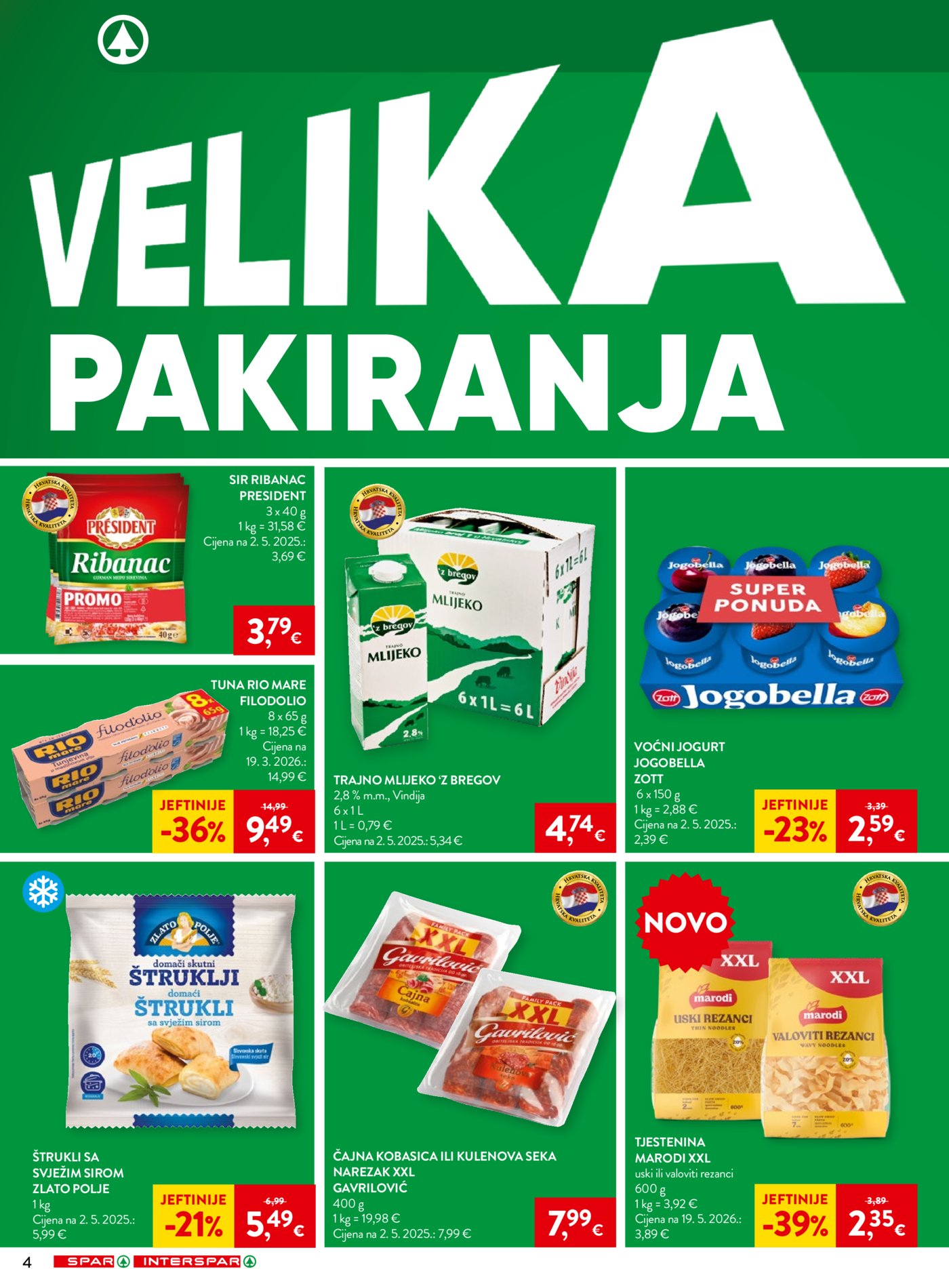 SPAR INTERSPAR katalog Akcija 24.06. - 30.06.2026.