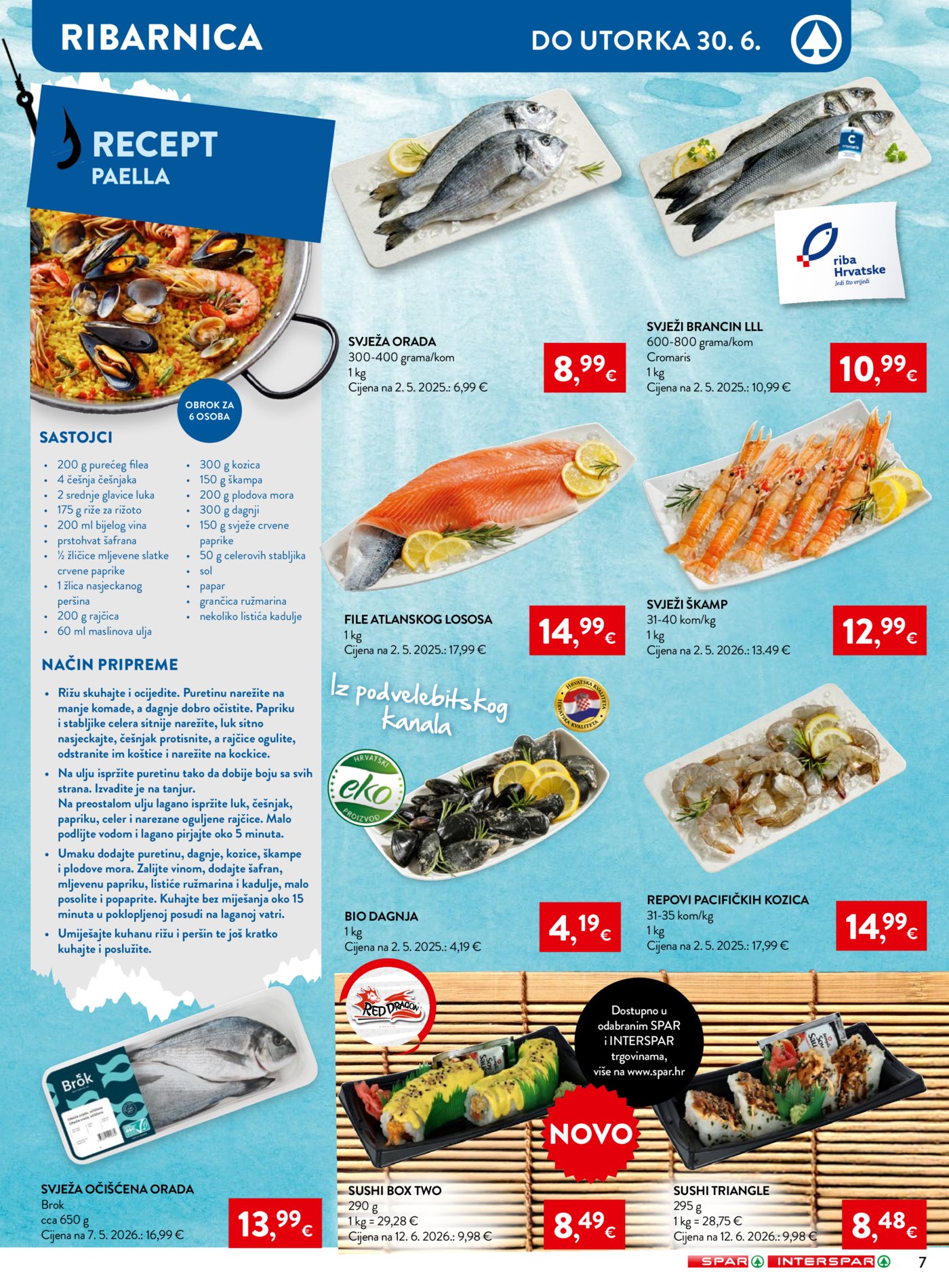 SPAR INTERSPAR katalog Akcija 24.06. - 30.06.2026.