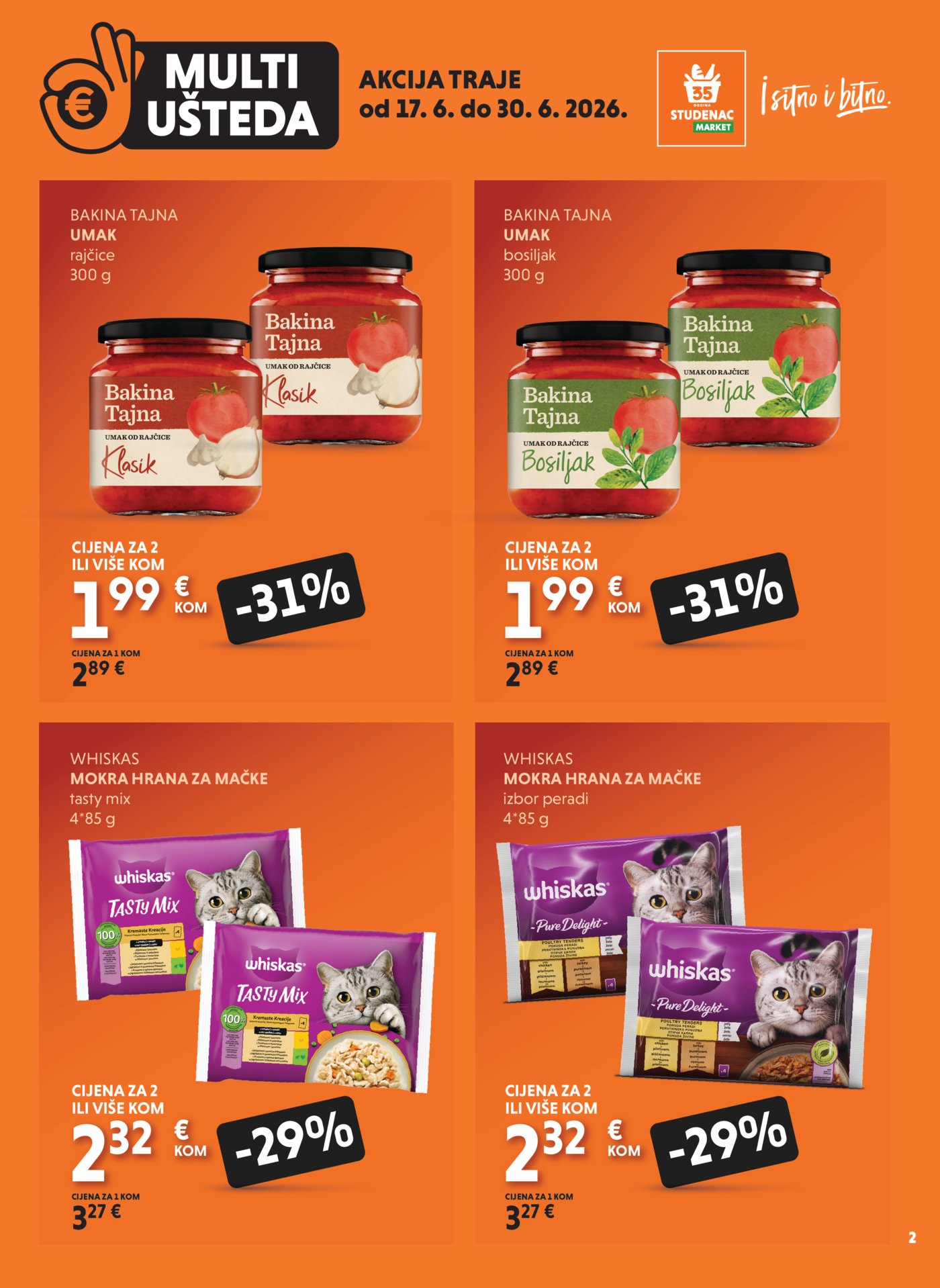 Studenac katalog Multiušteda 17.06. - 30.06.2026.