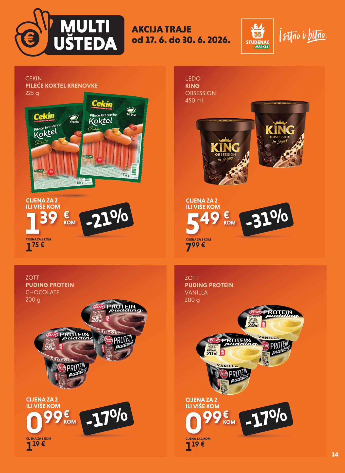 Studenac katalog Multiušteda 17.06. - 30.06.2026.