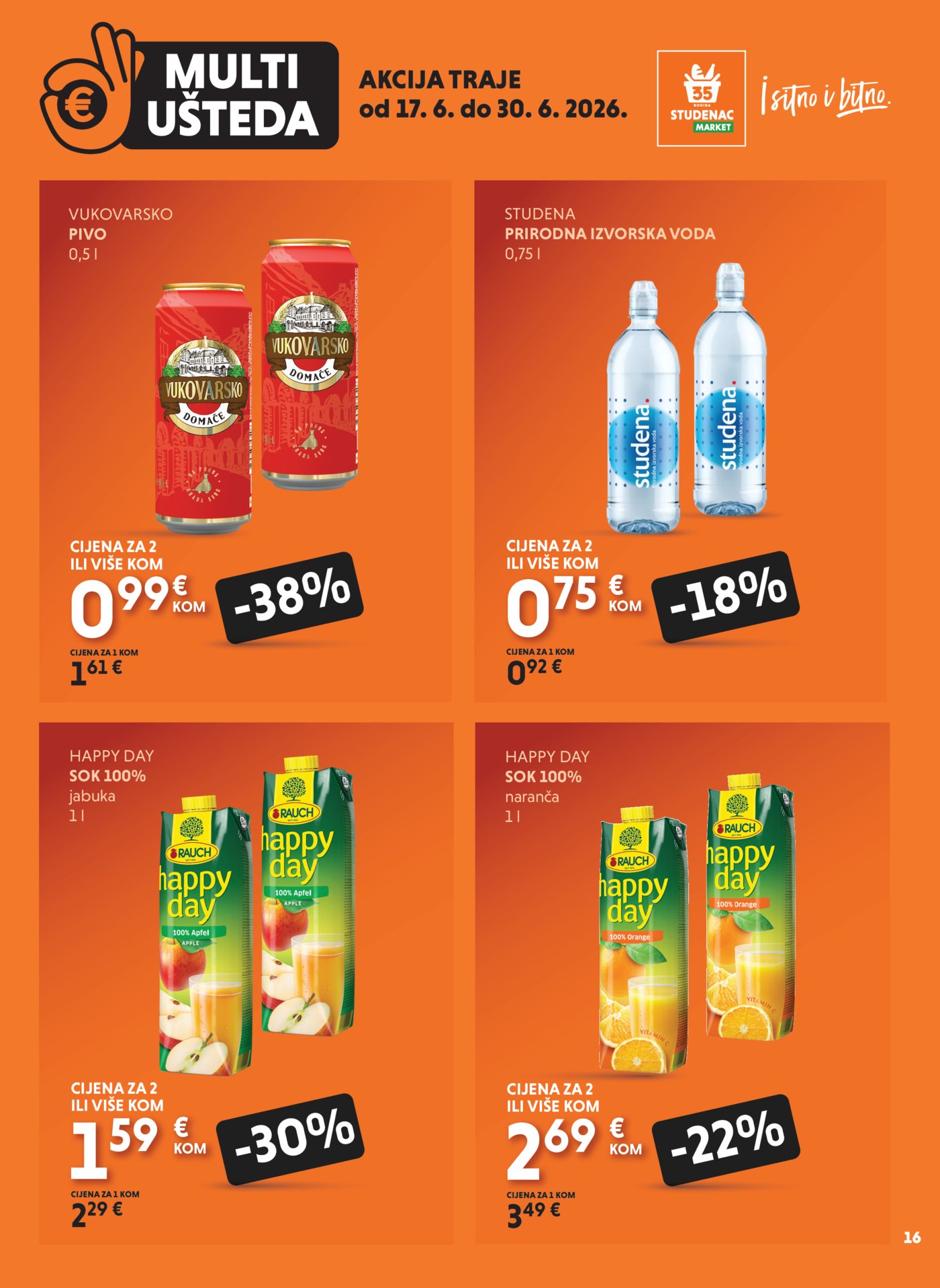 Studenac katalog Multiušteda 17.06. - 30.06.2026.