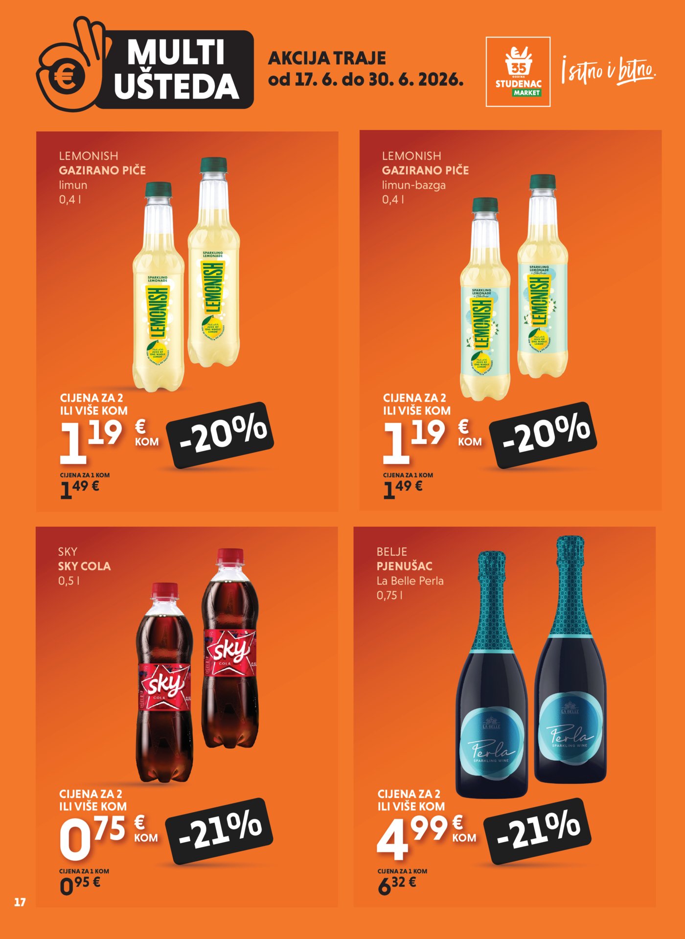 Studenac katalog Multiušteda 17.06. - 30.06.2026.