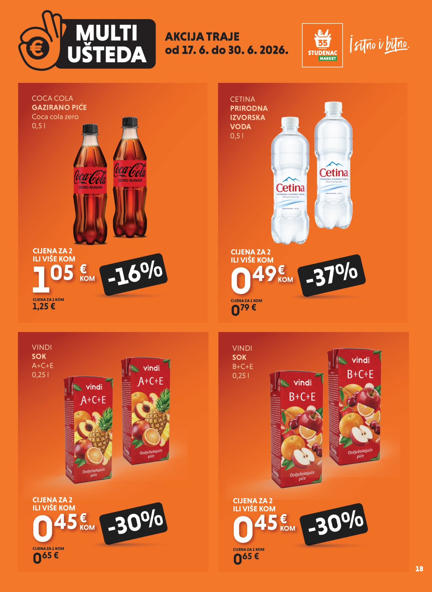 Studenac katalog Multiušteda 17.06. - 30.06.2026.