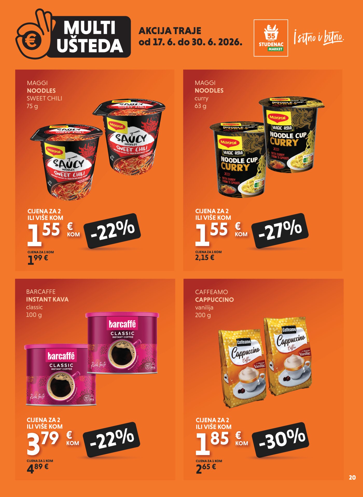 Studenac katalog Multiušteda 17.06. - 30.06.2026.