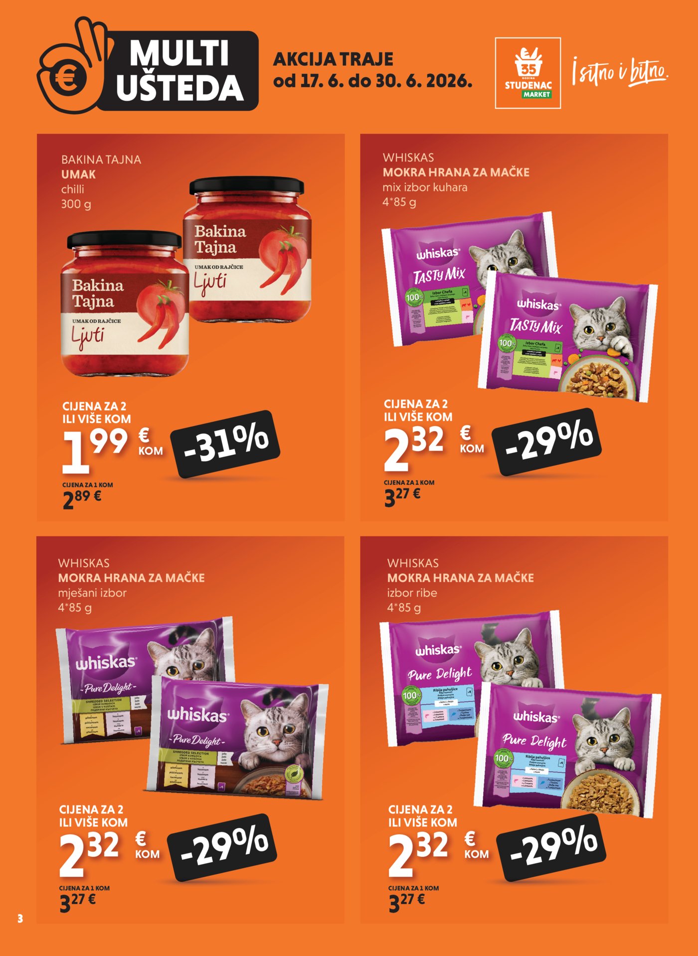 Studenac katalog Multiušteda 17.06. - 30.06.2026.