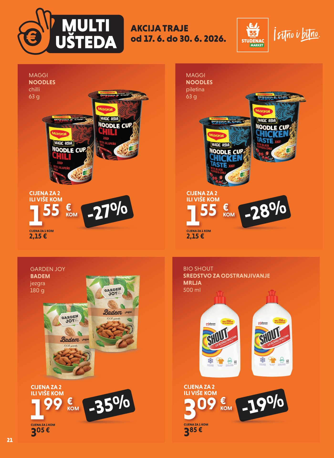 Studenac katalog Multiušteda 17.06. - 30.06.2026.
