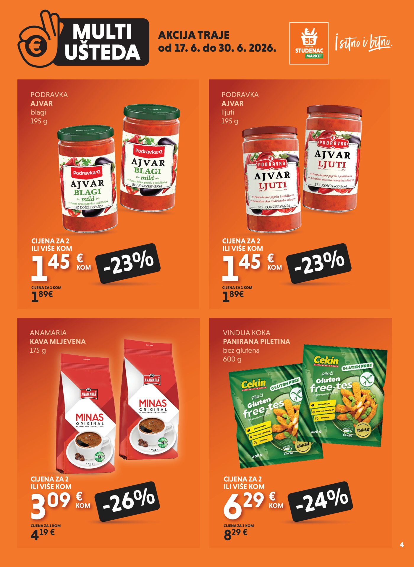 Studenac katalog Multiušteda 17.06. - 30.06.2026.