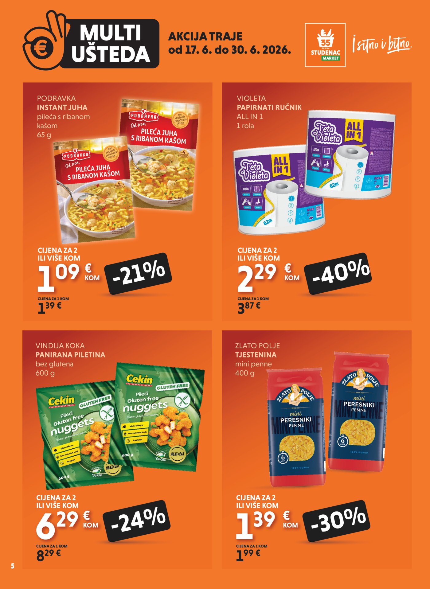Studenac katalog Multiušteda 17.06. - 30.06.2026.