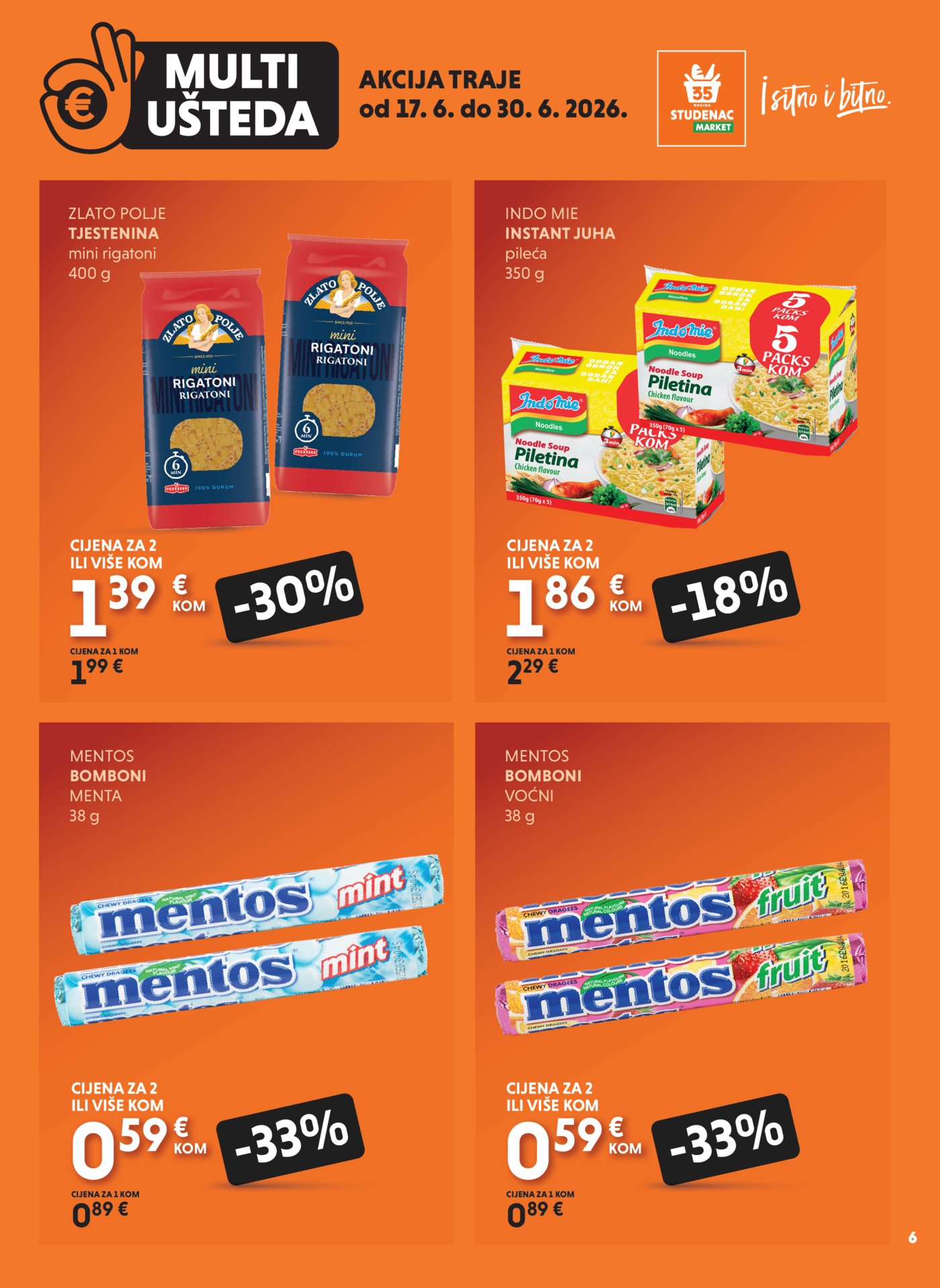 Studenac katalog Multiušteda 17.06. - 30.06.2026.