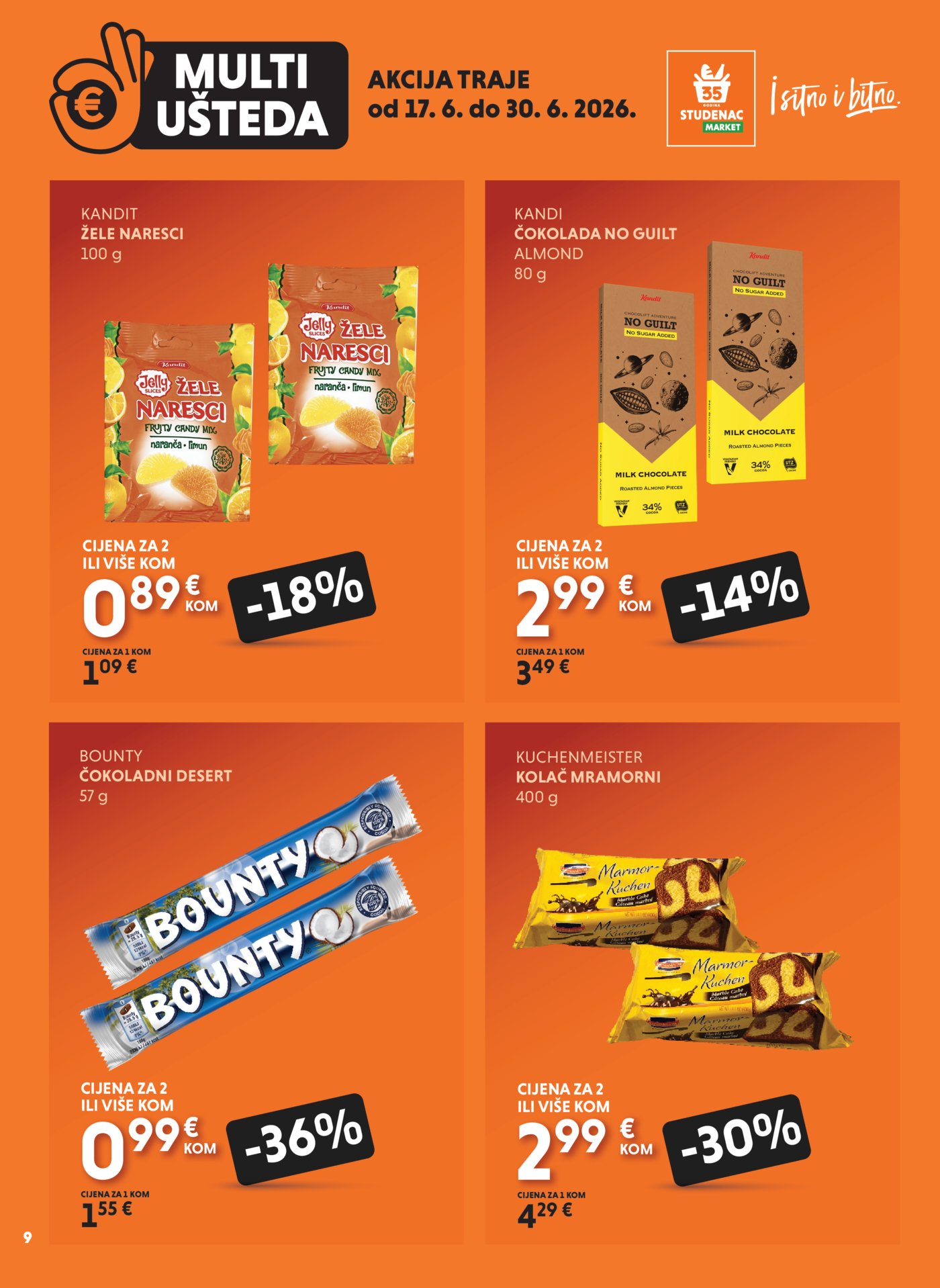 Studenac katalog Multiušteda 17.06. - 30.06.2026.