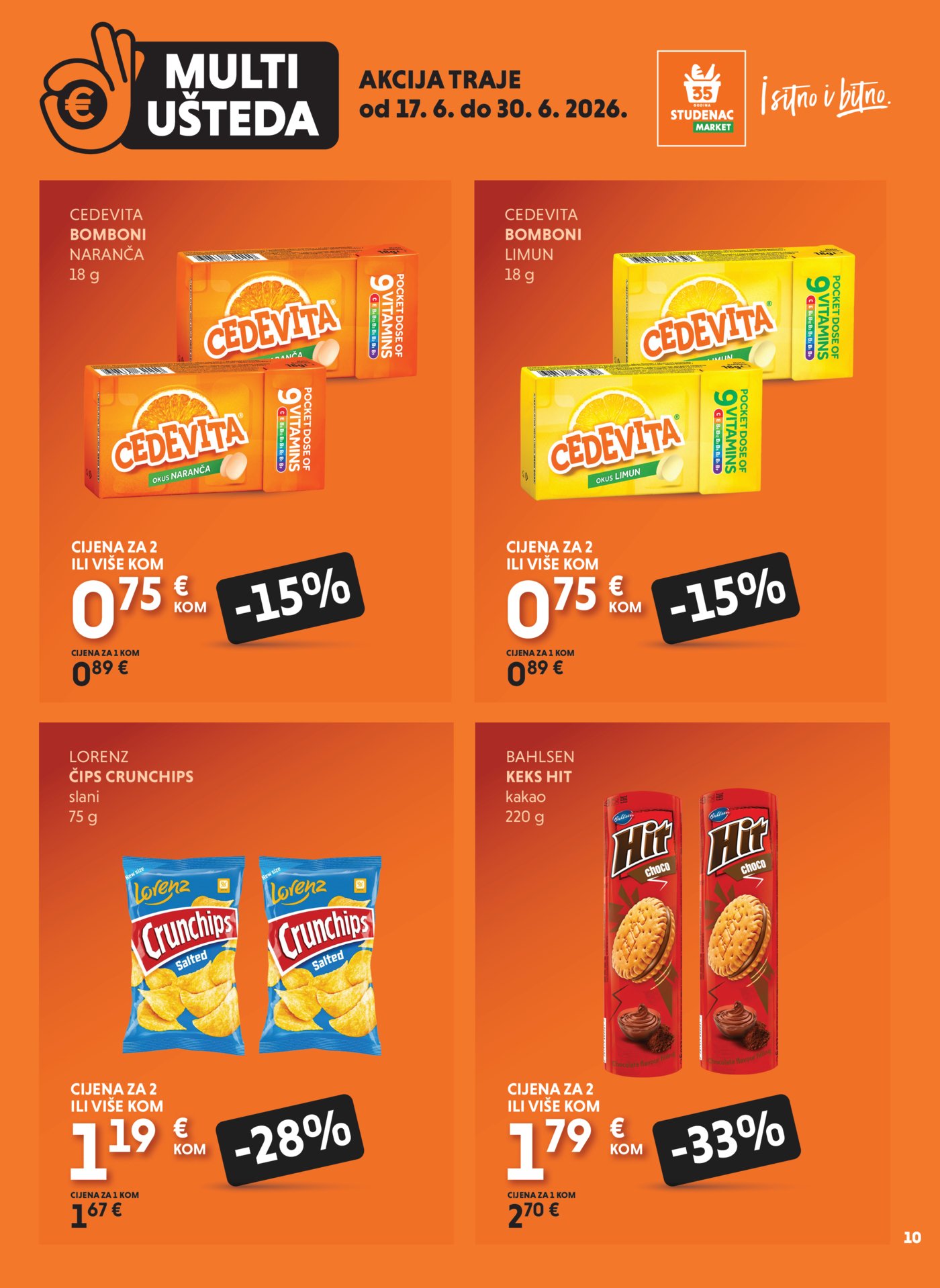 Studenac katalog Multiušteda 17.06. - 30.06.2026.