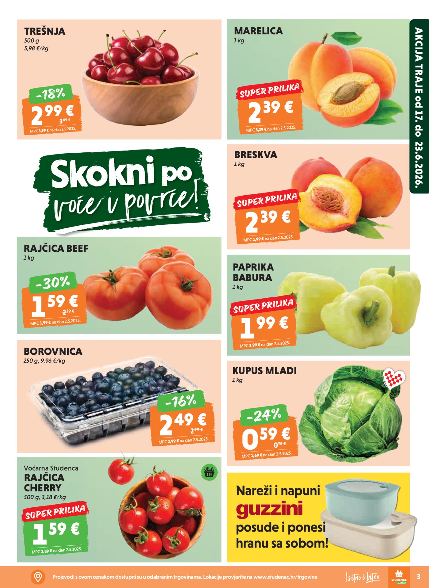 Studenac Tjedni katalog Akcija 17.06. - 30.06.2026.