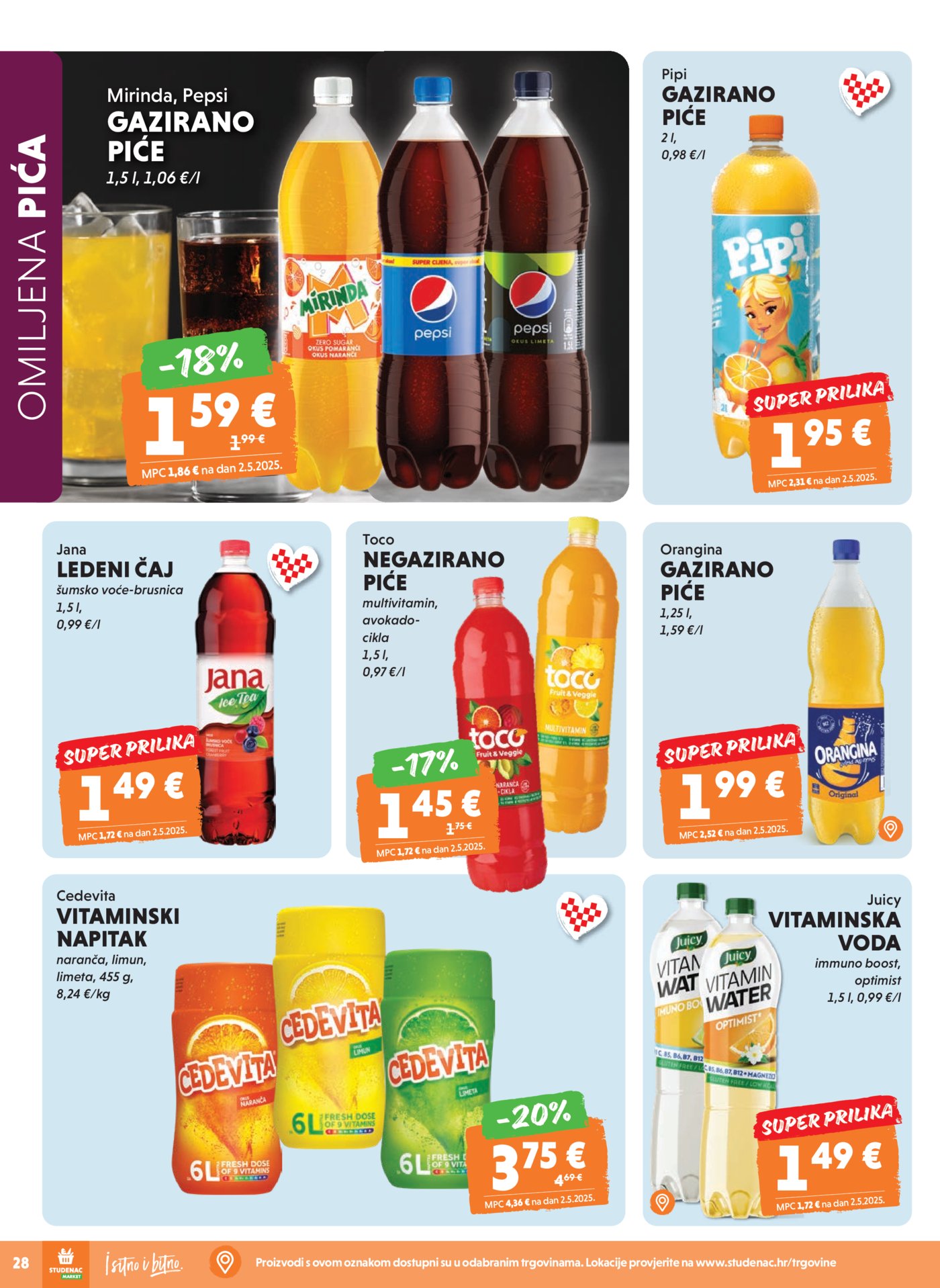 Studenac Tjedni katalog Akcija 17.06. - 30.06.2026.