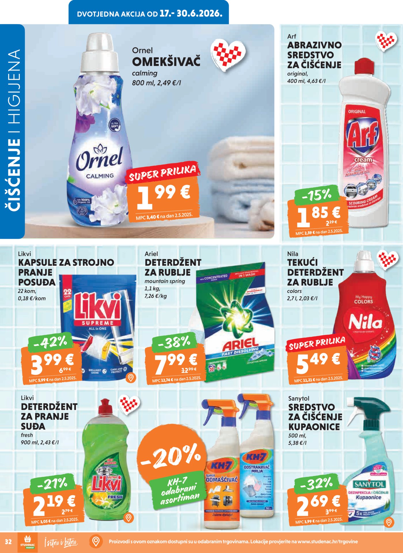 Studenac Tjedni katalog Akcija 17.06. - 30.06.2026.
