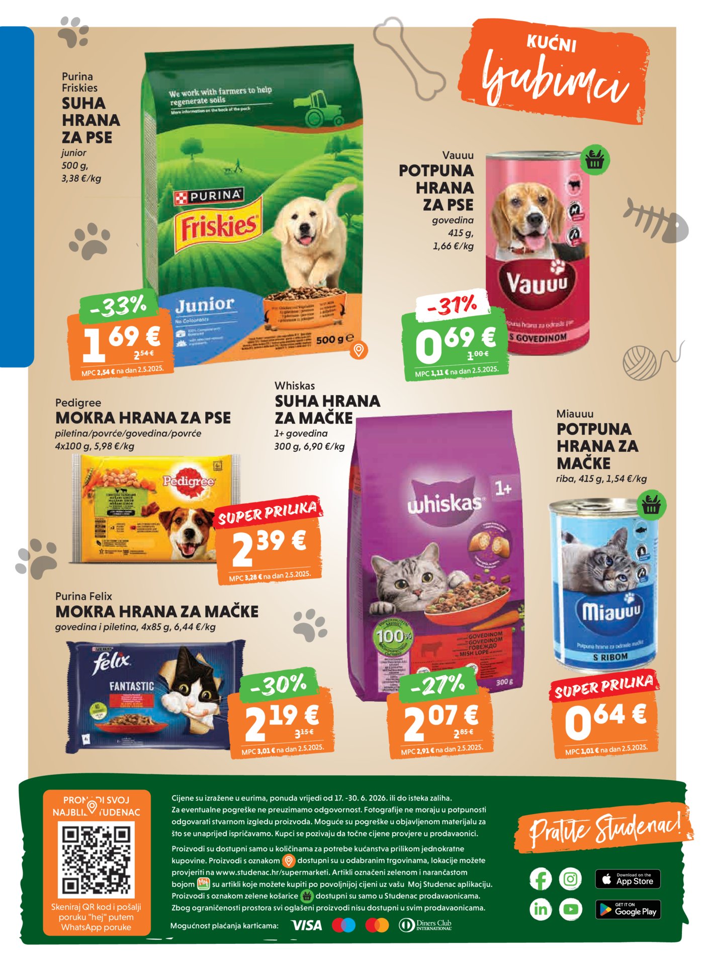 Studenac Tjedni katalog Akcija 17.06. - 30.06.2026.