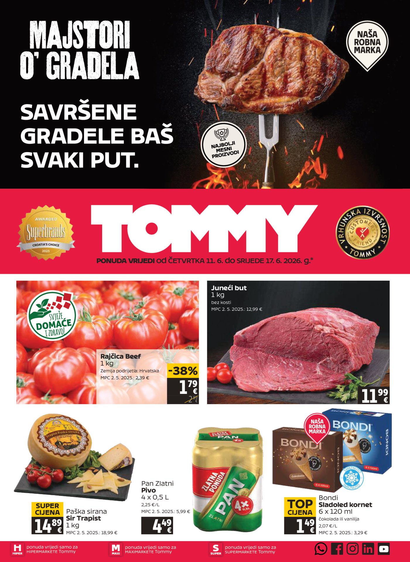 Tommy katalog Akcija 11.06. - 17.06.2026.