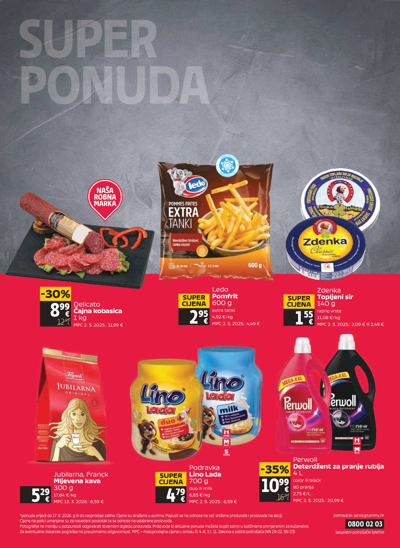 Tommy katalog Akcija 11.06. - 17.06.2026.