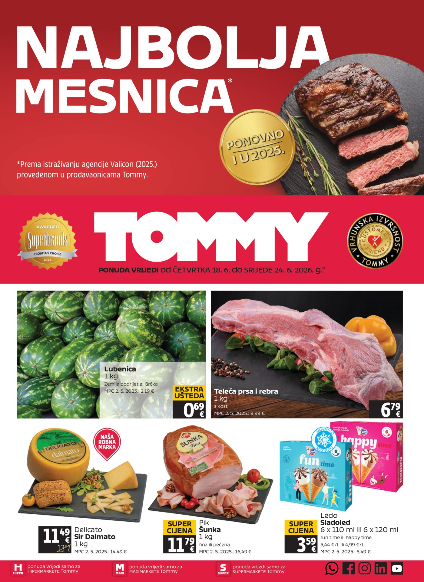 Tommy katalog Akcija 18.06.-24.06.2026.