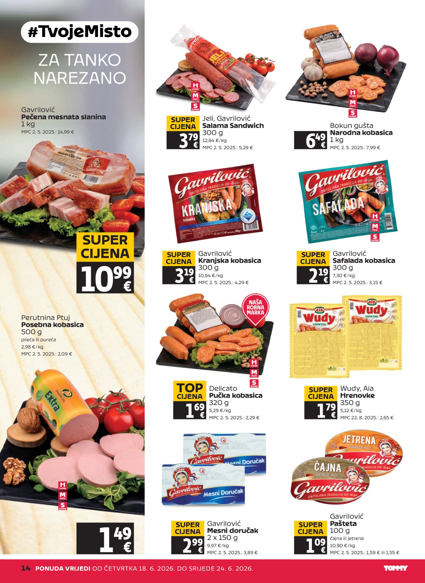 Tommy katalog Akcija 18.06.-24.06.2026.