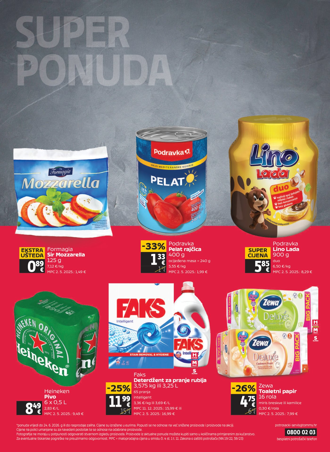 Tommy katalog Akcija 18.06.-24.06.2026.