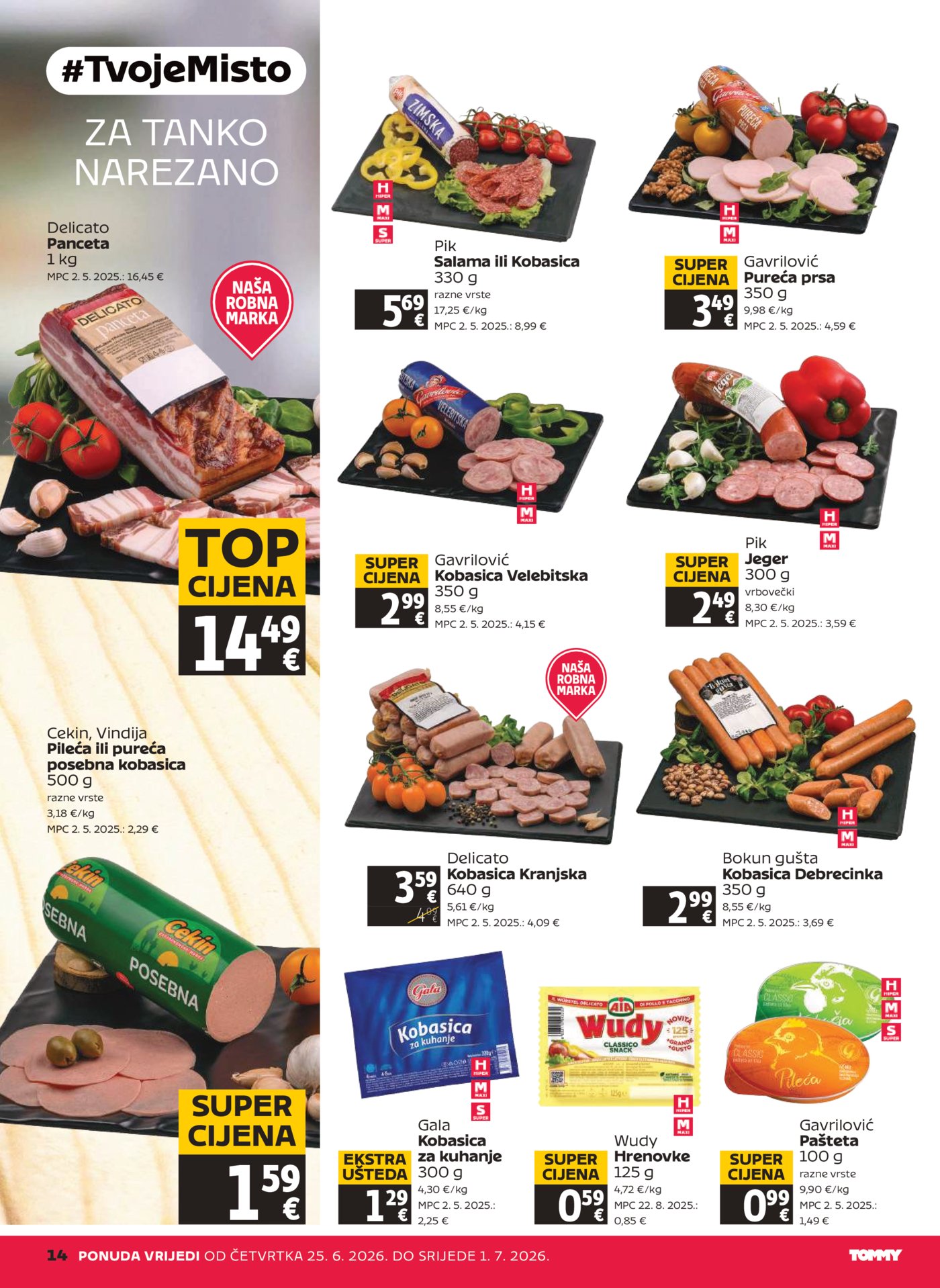 Tommy katalog Akcija 25.06.-01.07.2026.