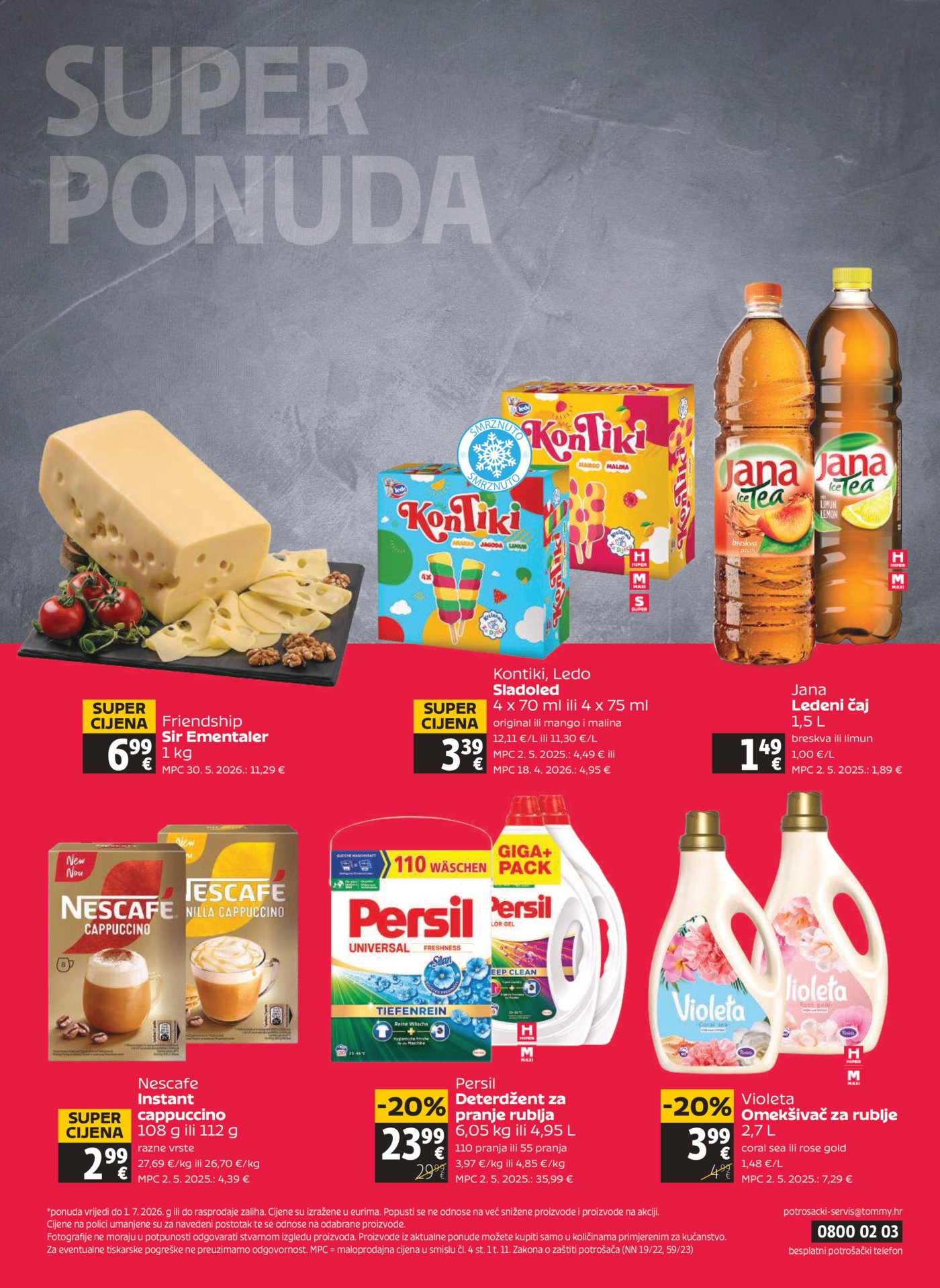 Tommy katalog Akcija 25.06.-01.07.2026.